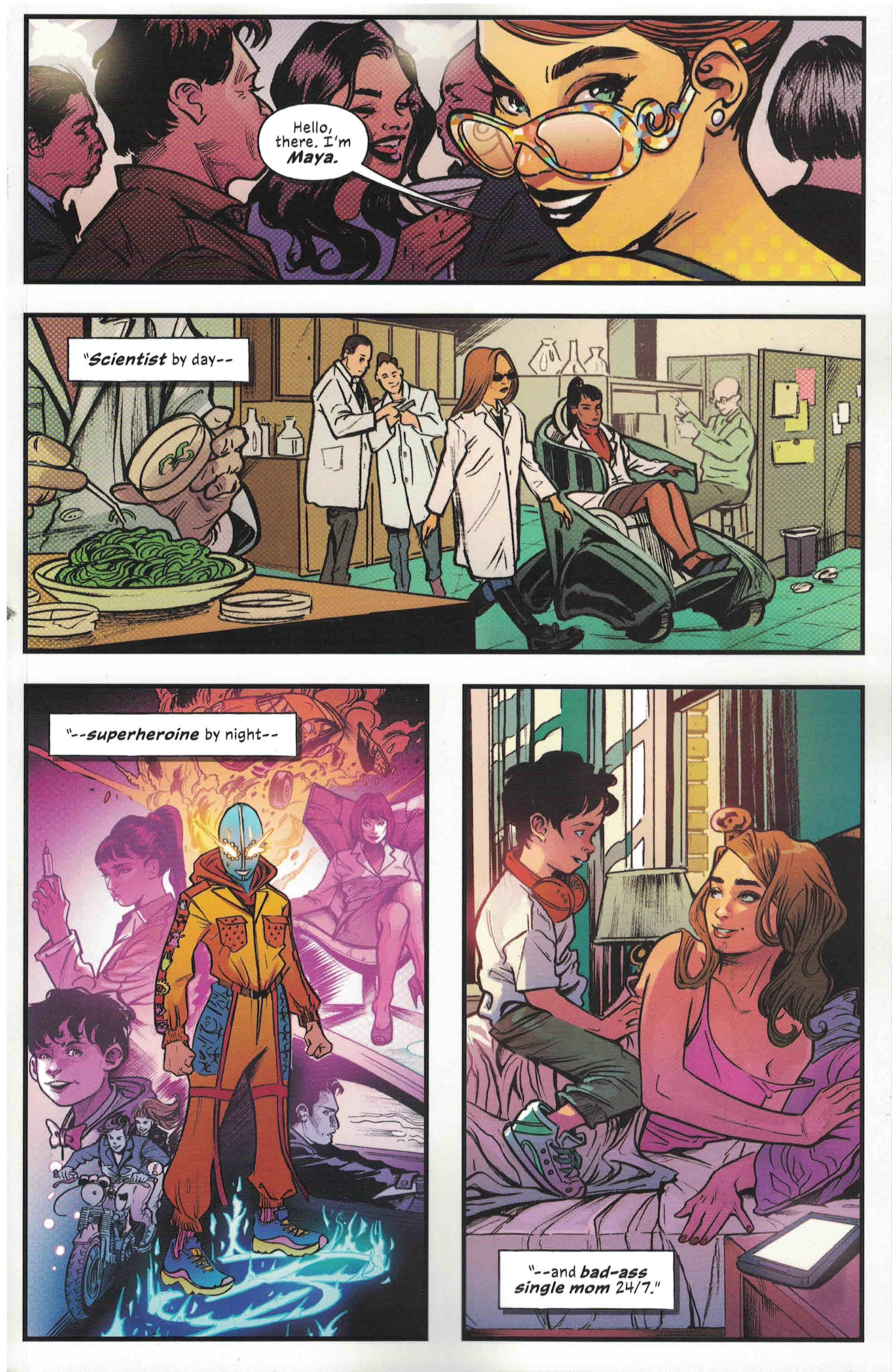 Mom Mother of Madness #1 1:10 Leila Leiz Variant Image 2021 Emilia Clarke