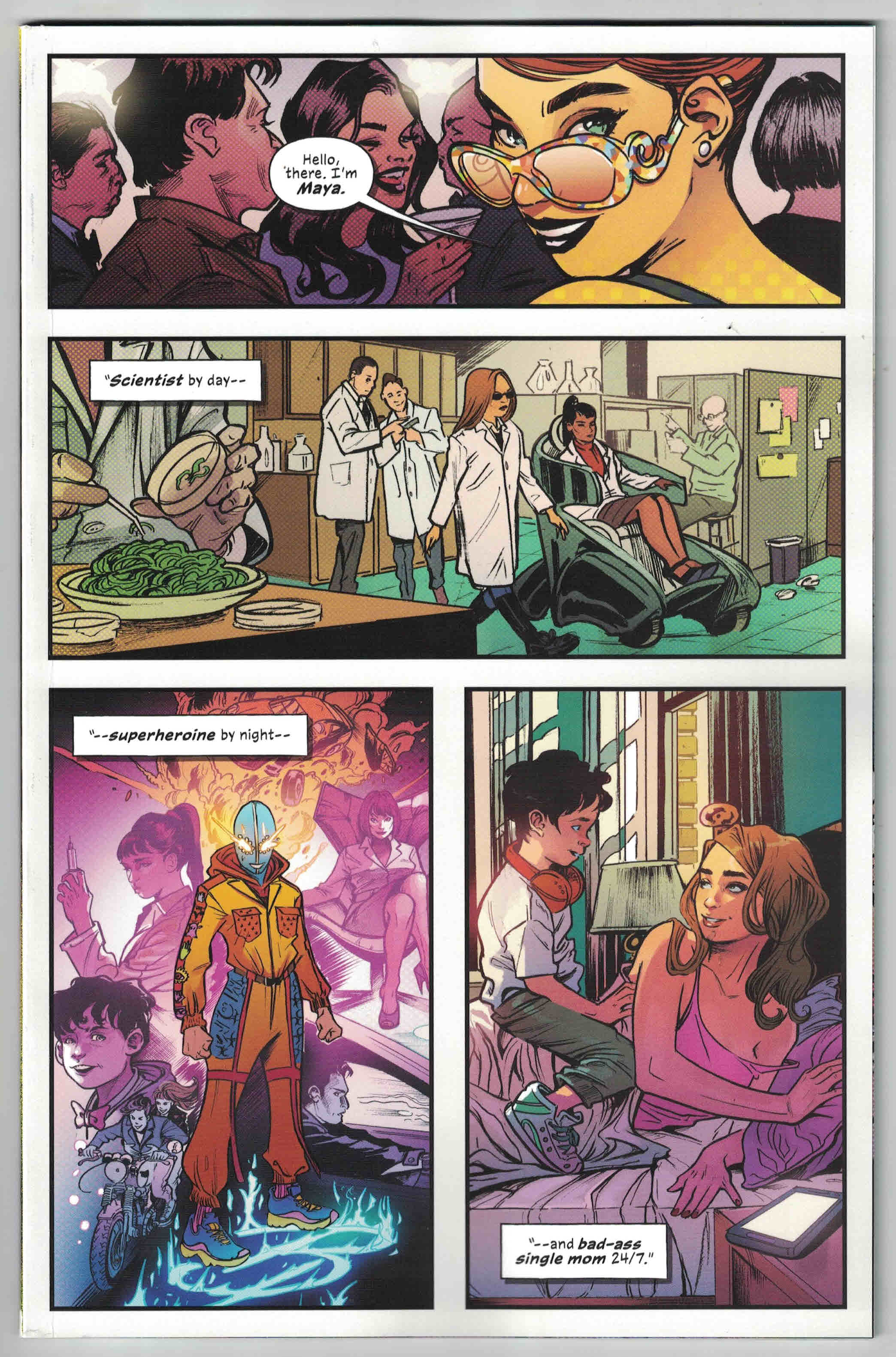 Mom Mother of Madness #1 1:10 Leila Leiz Variant Image 2021 Emilia Clarke VF/NM