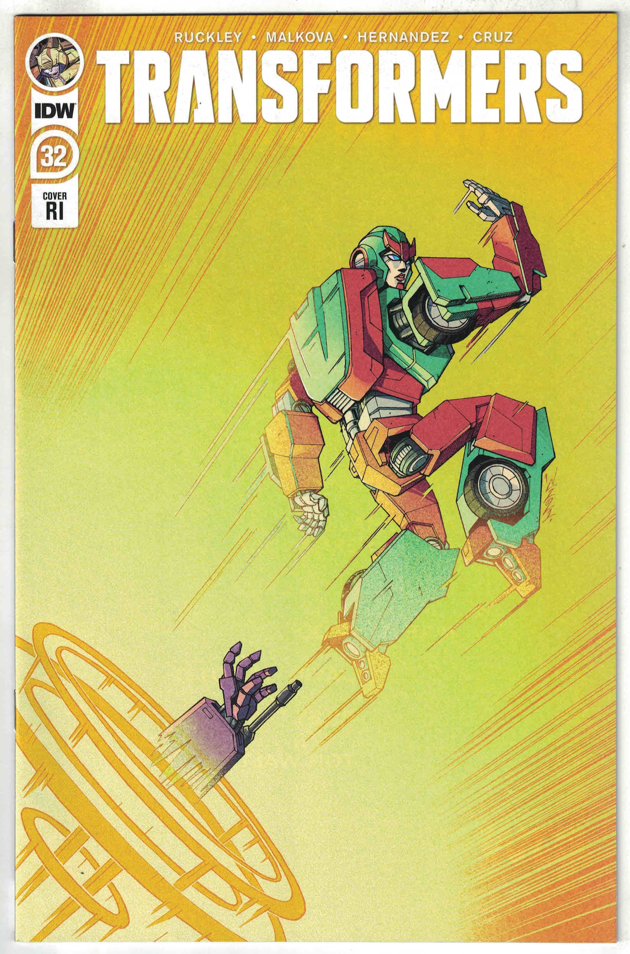 Transformers #32 1:10 Winston Chan Variant IDW 2019 Brian Ruckley VF/NM
