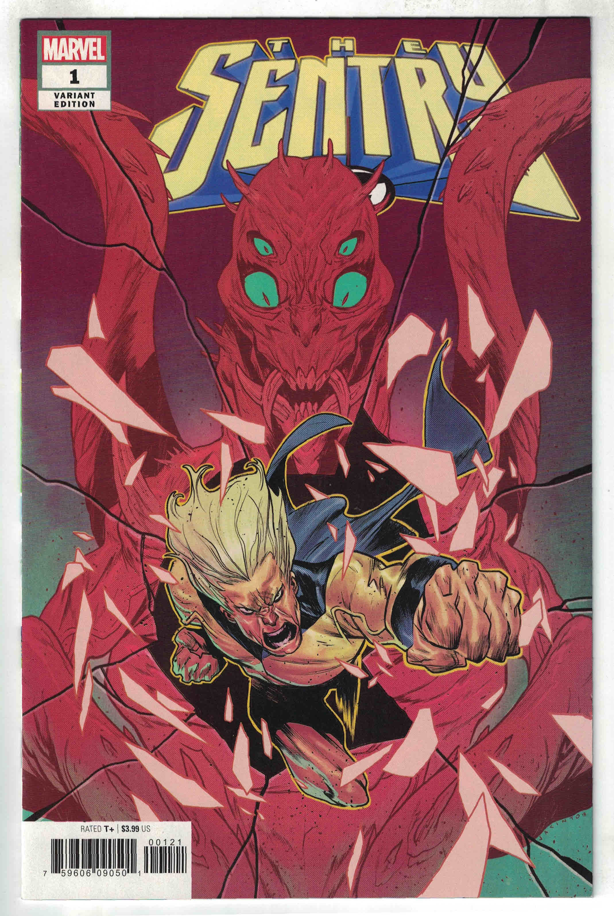 Sentry #1 1:50 Jacinto Variant Lemire Marvel 2018 VF/NM