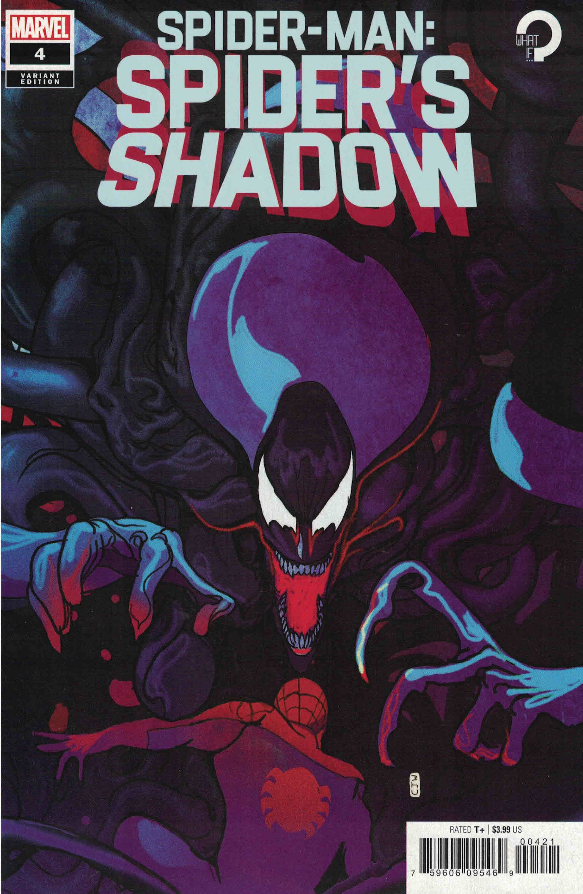 Spider-Man Spiders Shadow #4 1:25 Christian Ward Variant Marvel 2021 Zdarsky