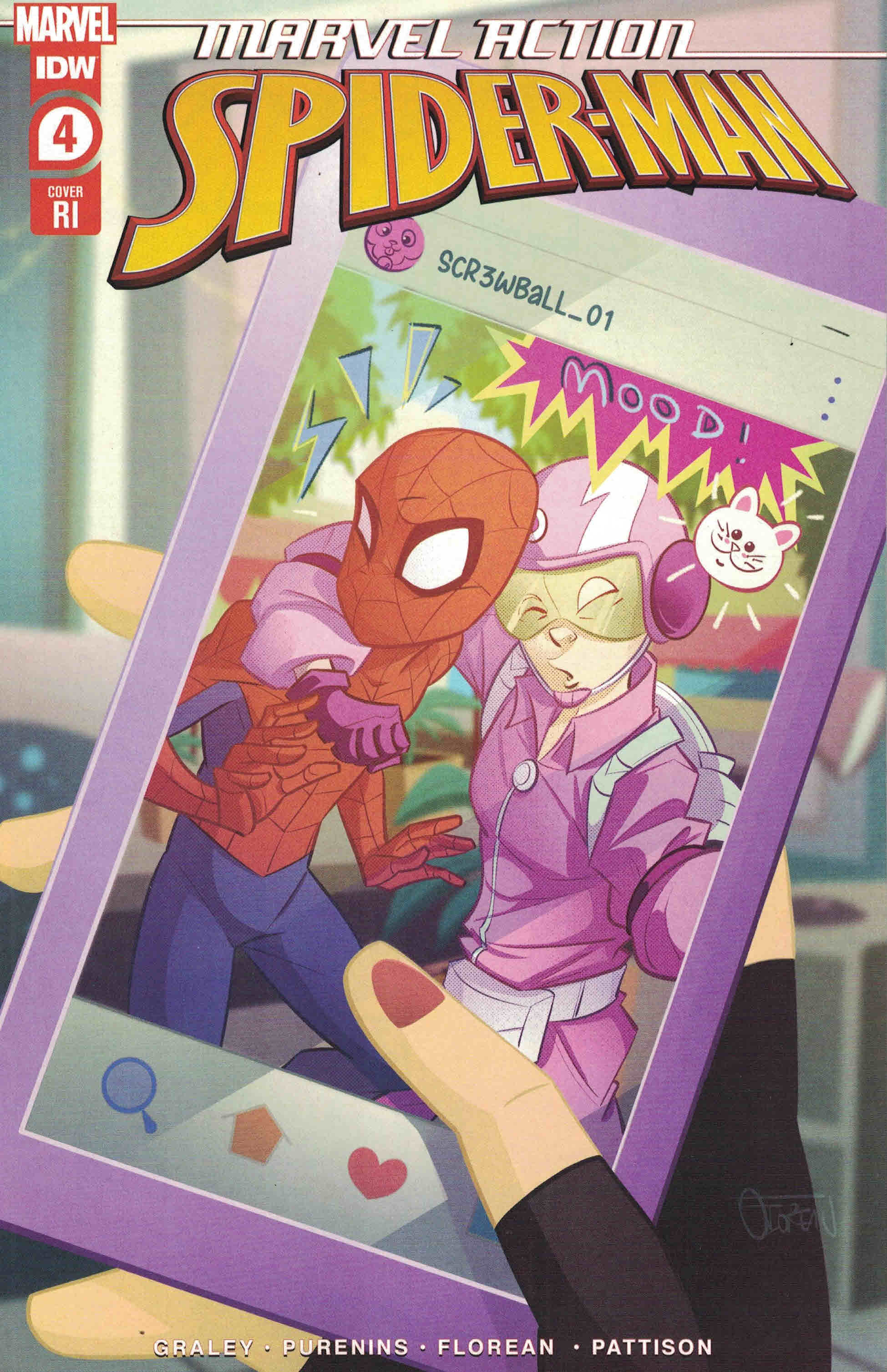 Marvel Action Spider-Man #4 1:10 Florean Variant IDW 2020