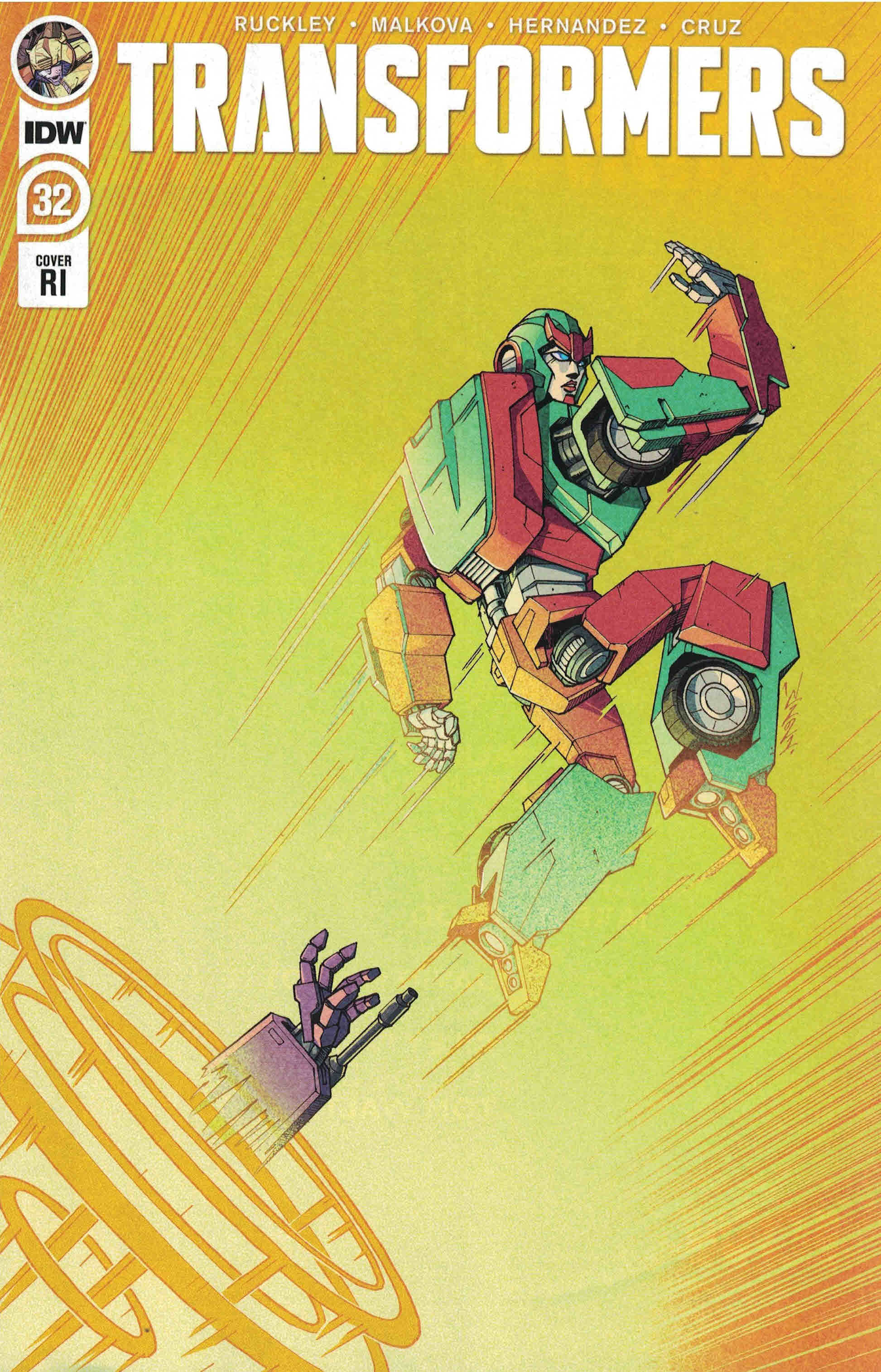 Transformers #32 1:10 Winston Chan Variant IDW 2019 Brian Ruckley