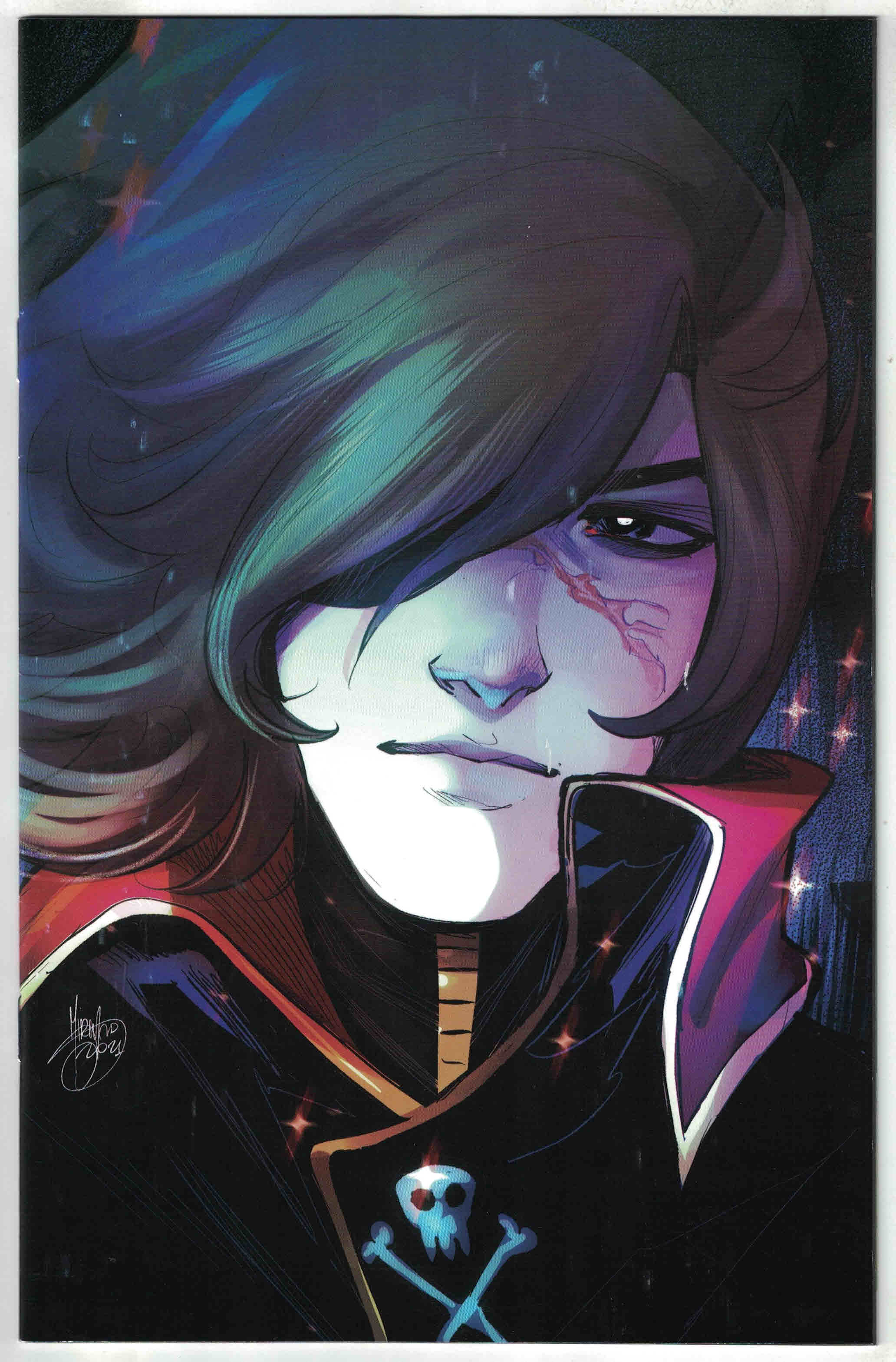 Space Pirate Captain Harlock #2 1:10 Andolfo Virgin Variant Ablaze 2021 F/VF