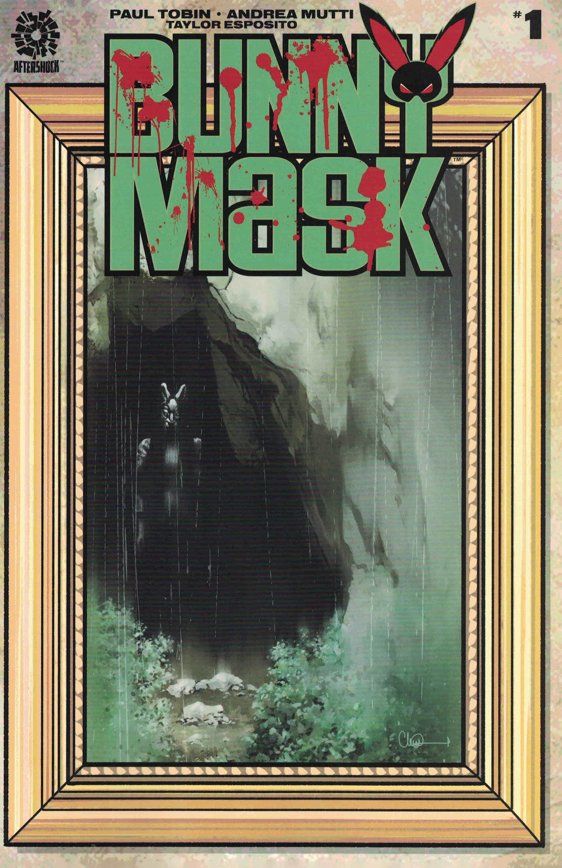 Bunny Mask #1 1:15 Charlie Adlard Variant Aftershock 2021 Paul Tobin
