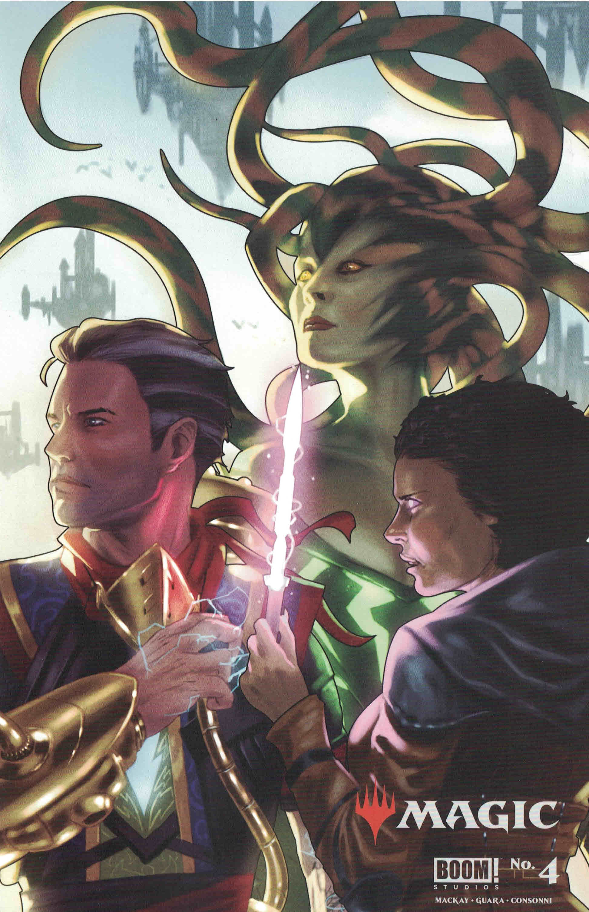 Magic the Gathering #4 1:25 Taurin Clarke Variant Boom! 2021 Jed MacKay