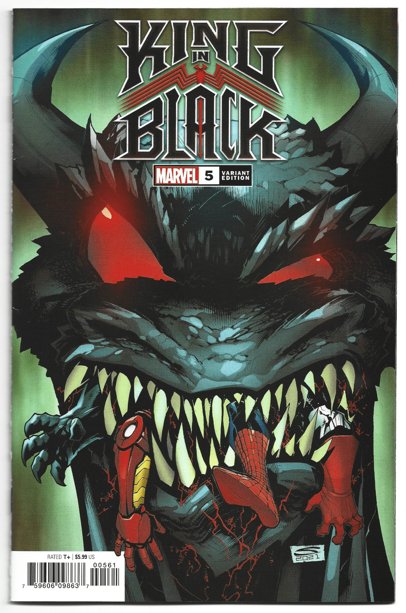 King in Black #5 1:50 Sandoval Variant Marvel 2020 Cates Stegman VF/NM