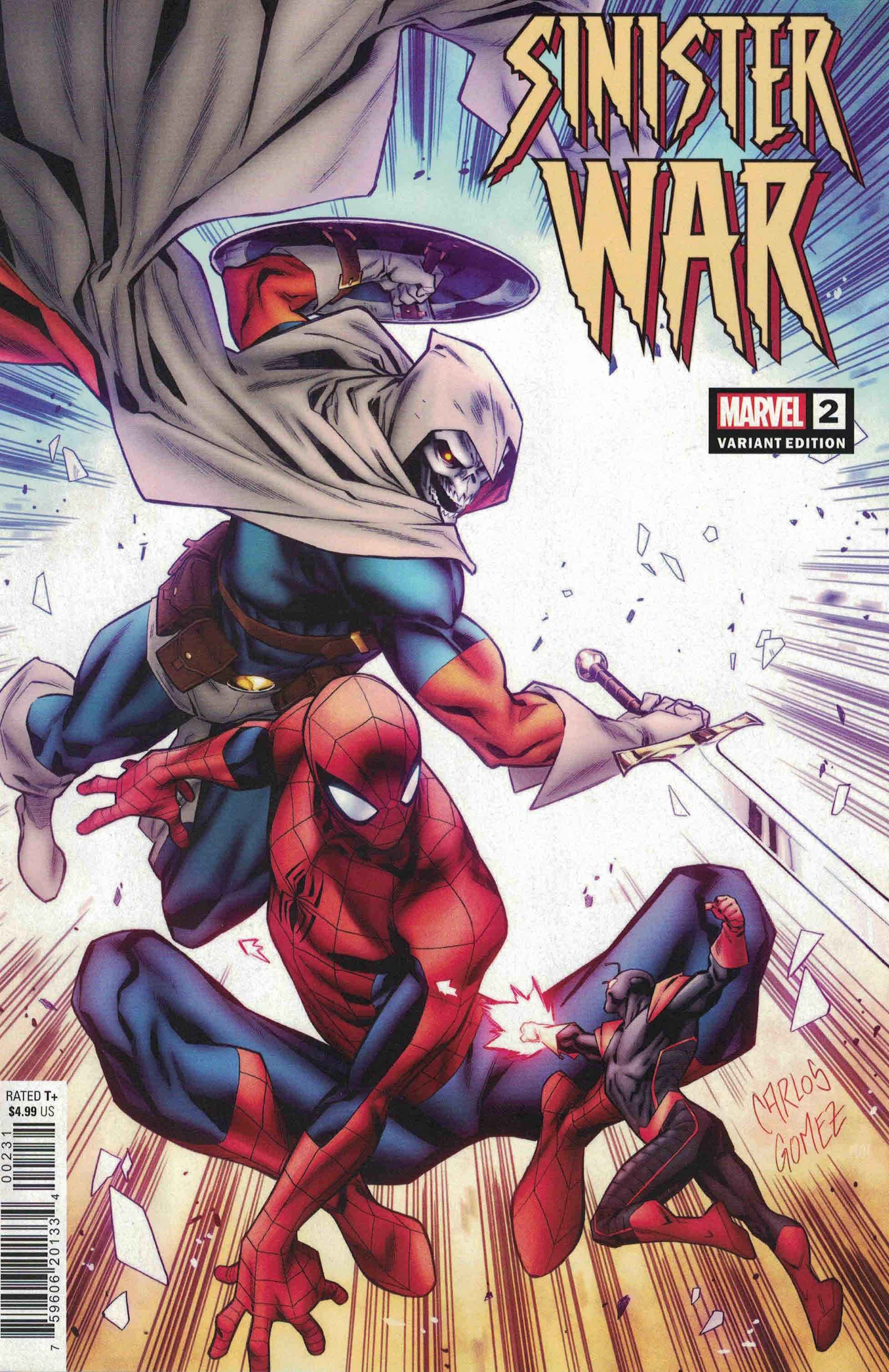 Sinister War #2 1:25 Gomez Variant Spencer Bagley Marvel 2021