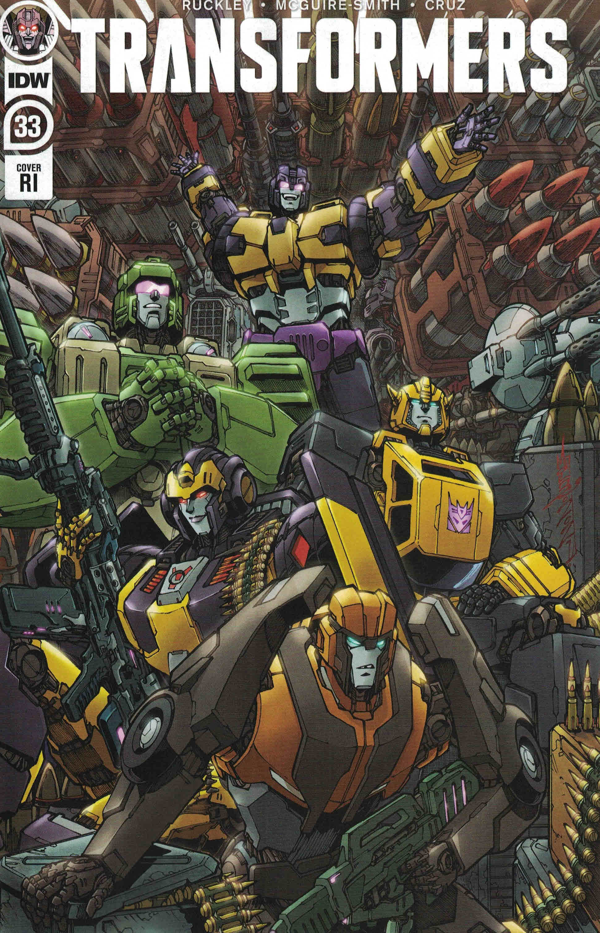 Transformers #33 1:10 Winston Chan Varaint IDW 2019 Brian Ruckley