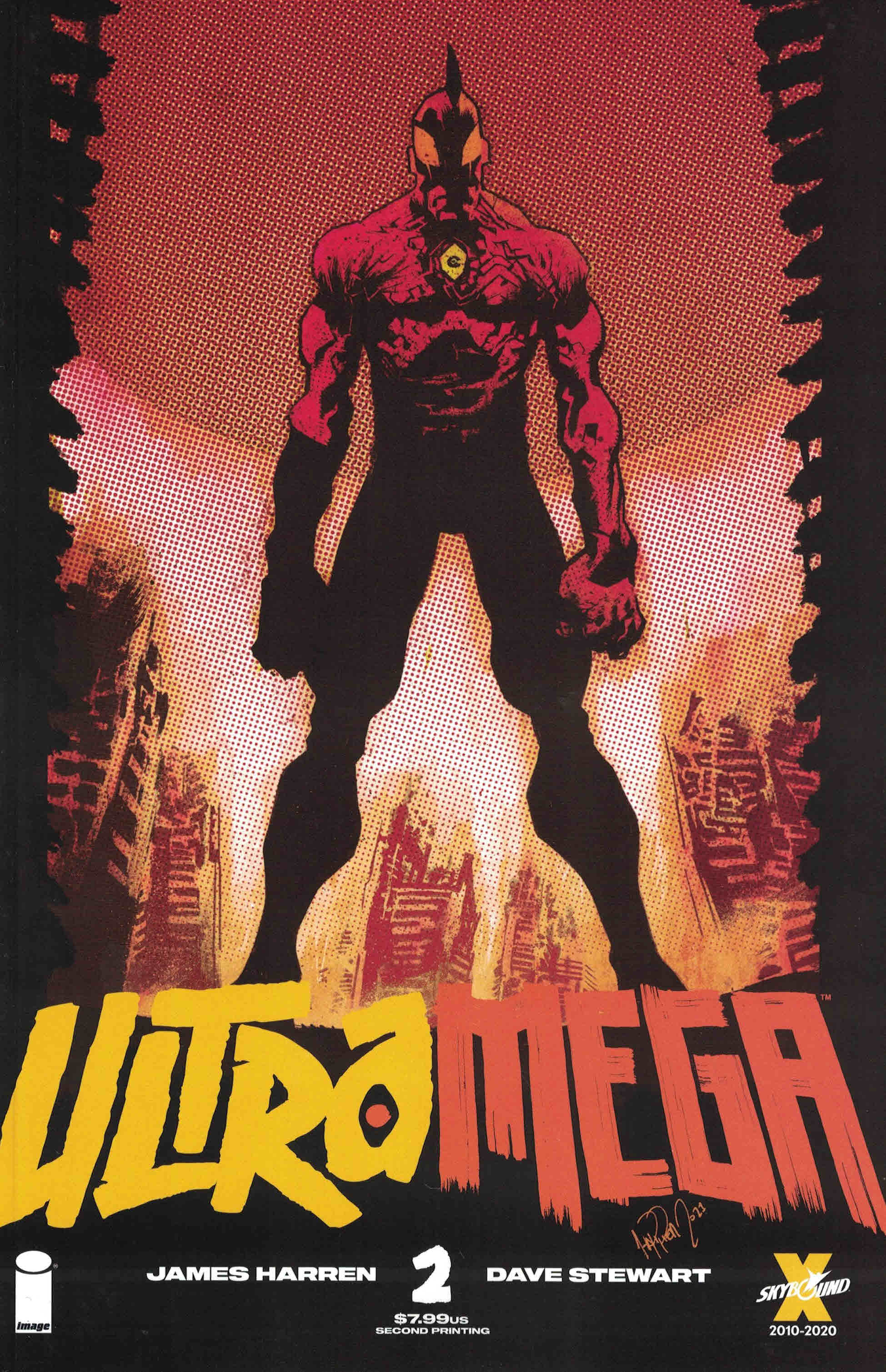 Ultramega #2 James Harren 2nd Print Variant Image Skybound 2021