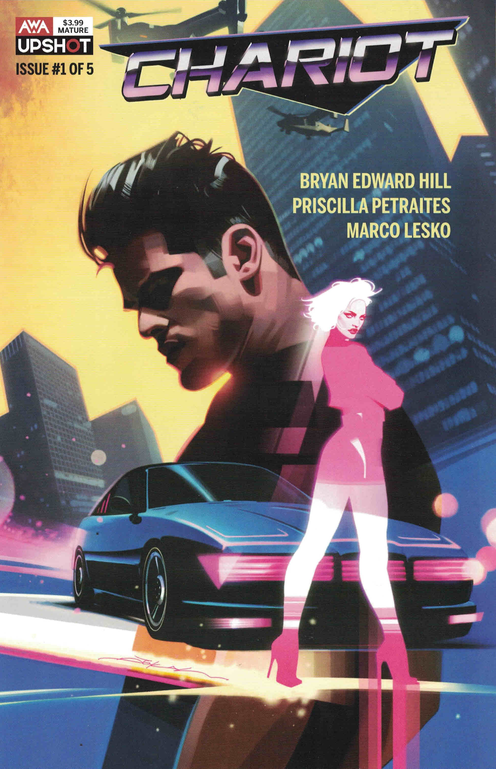 Chariot #1 Jeff Dekal 1st Print A Cover AWA 2021 Bryan Hill Optioned