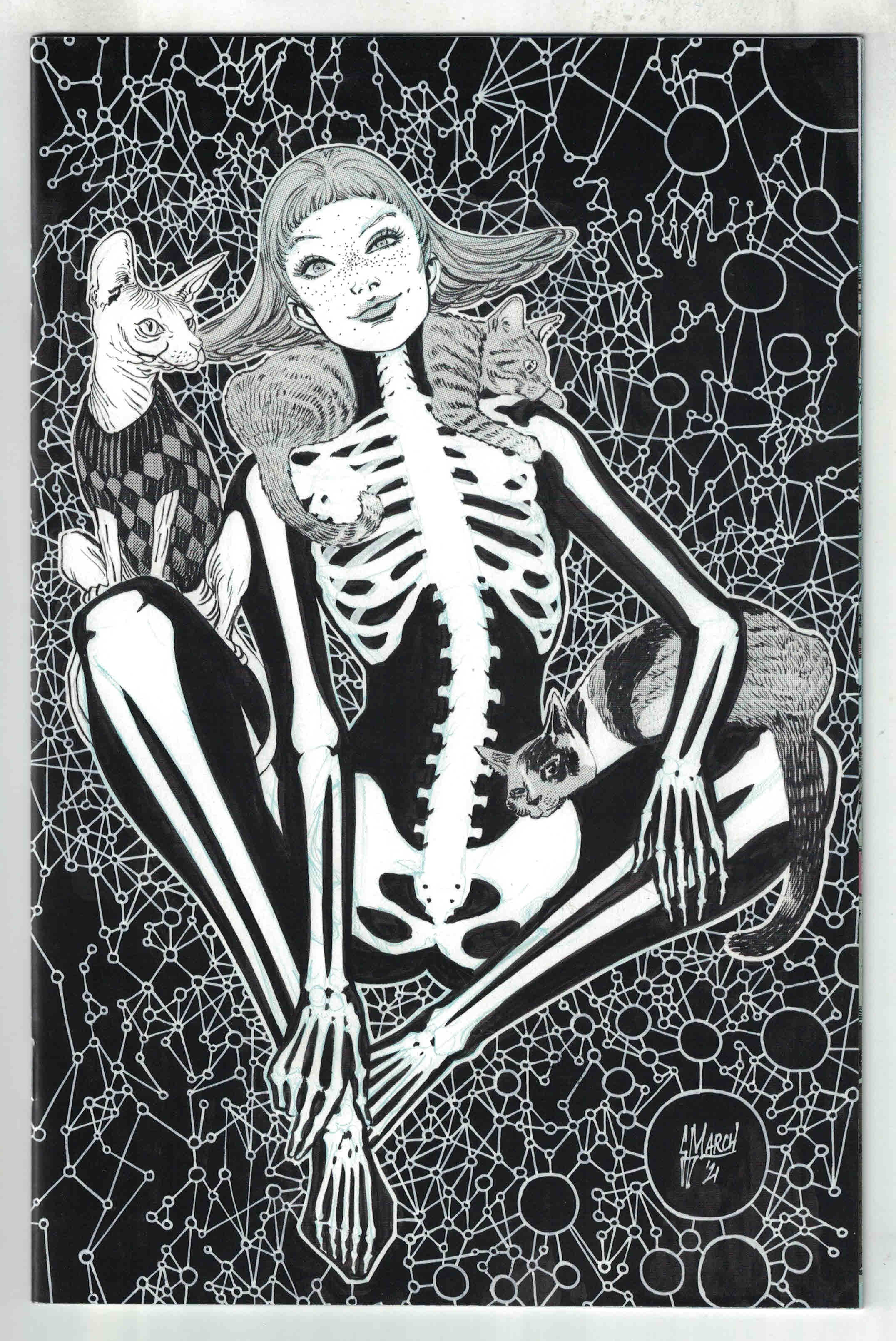 Karmen #4 1:50 Guillem March B&W Virgin Variant Image 2021 VF/NM