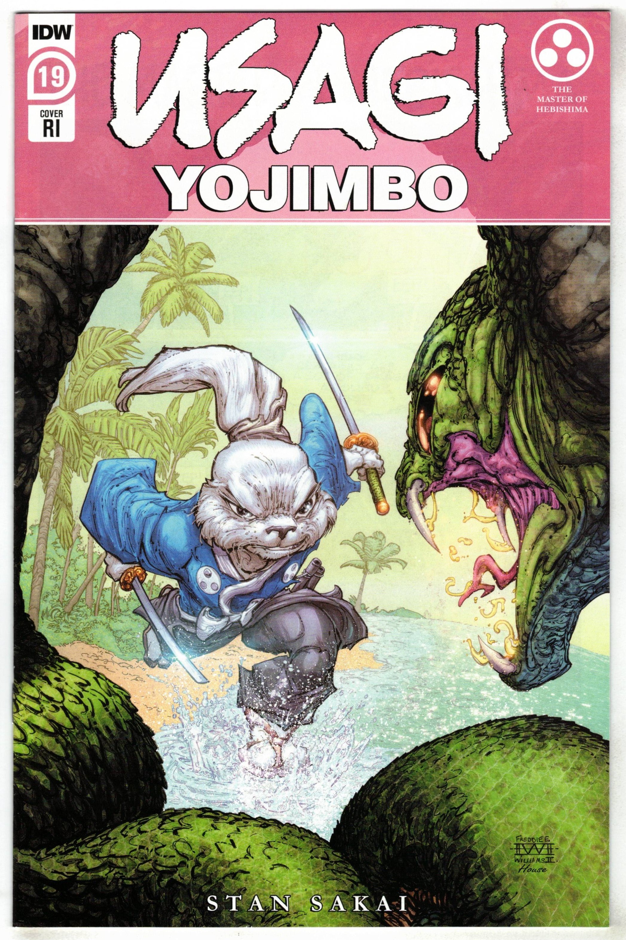 Usagi Yojimbo #19 1:10 Williams II Variant Stan Sakai IDW 2019 VF/NM