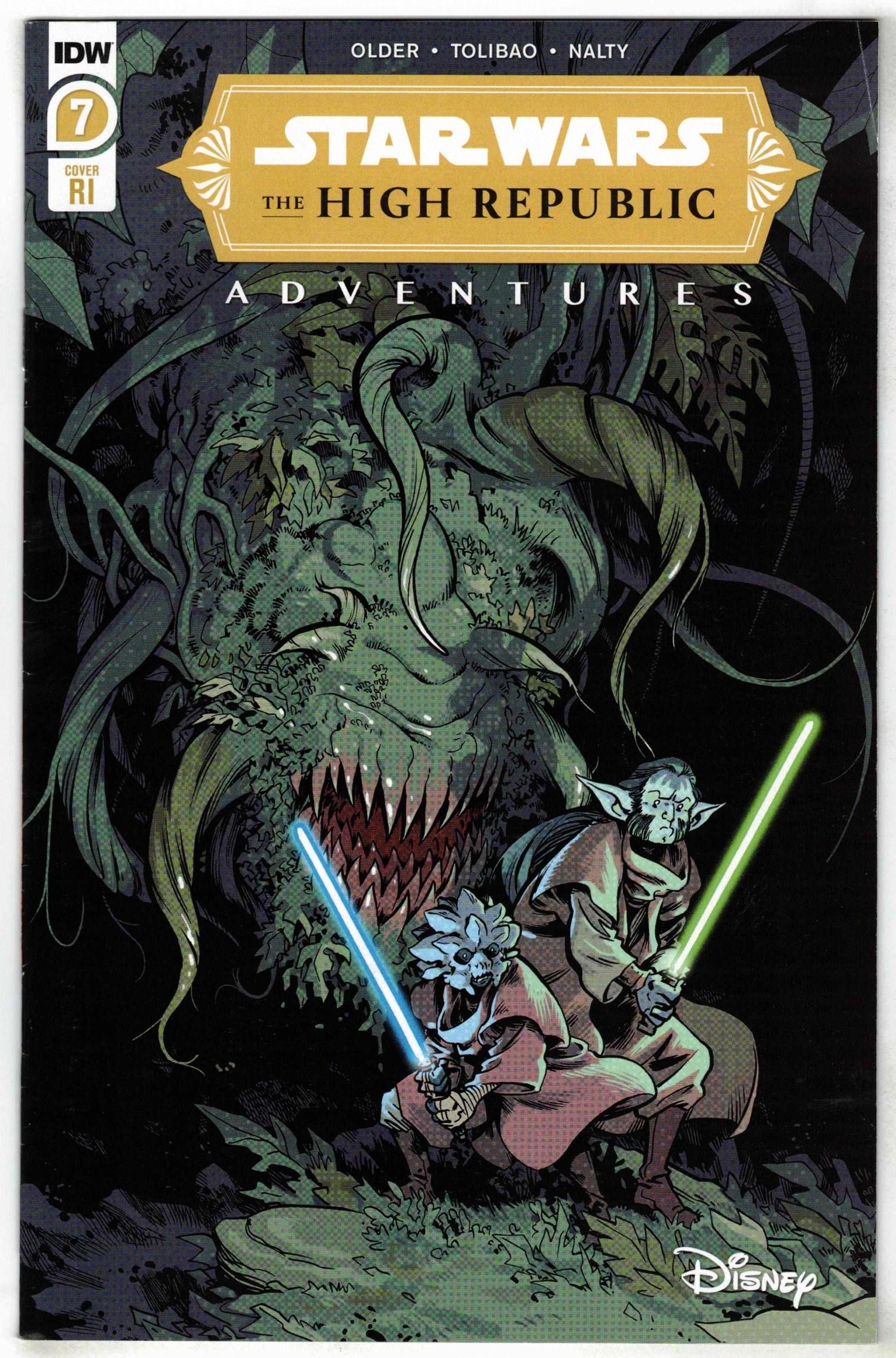 Star Wars High Republic Adventures #7 1:10 Ilias Kyriazis Variant 2021 VF/NM