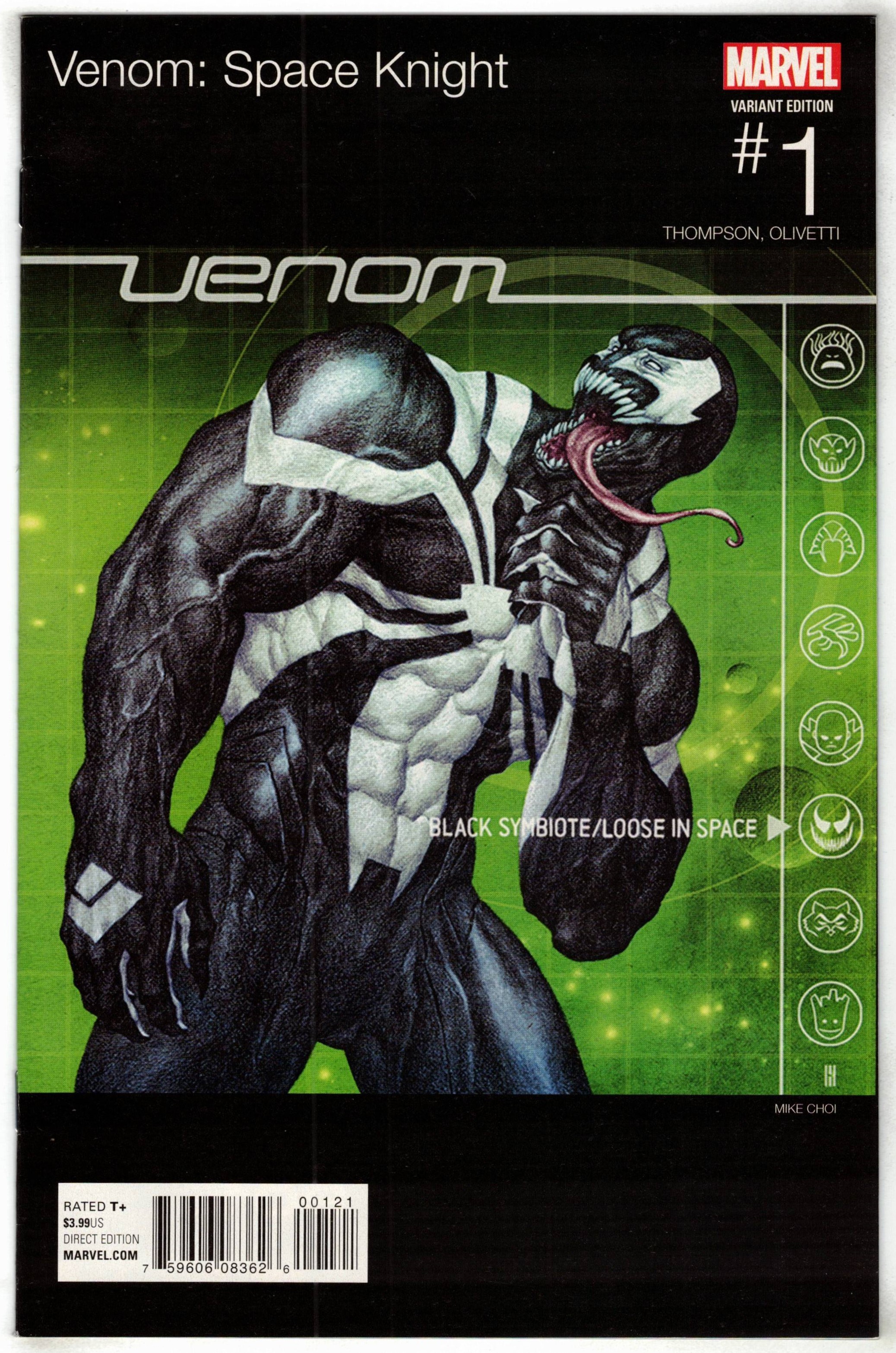 Venom Space Knight #1 Mike Choi Hip Hop Variant Marvel 2015 VF/NM