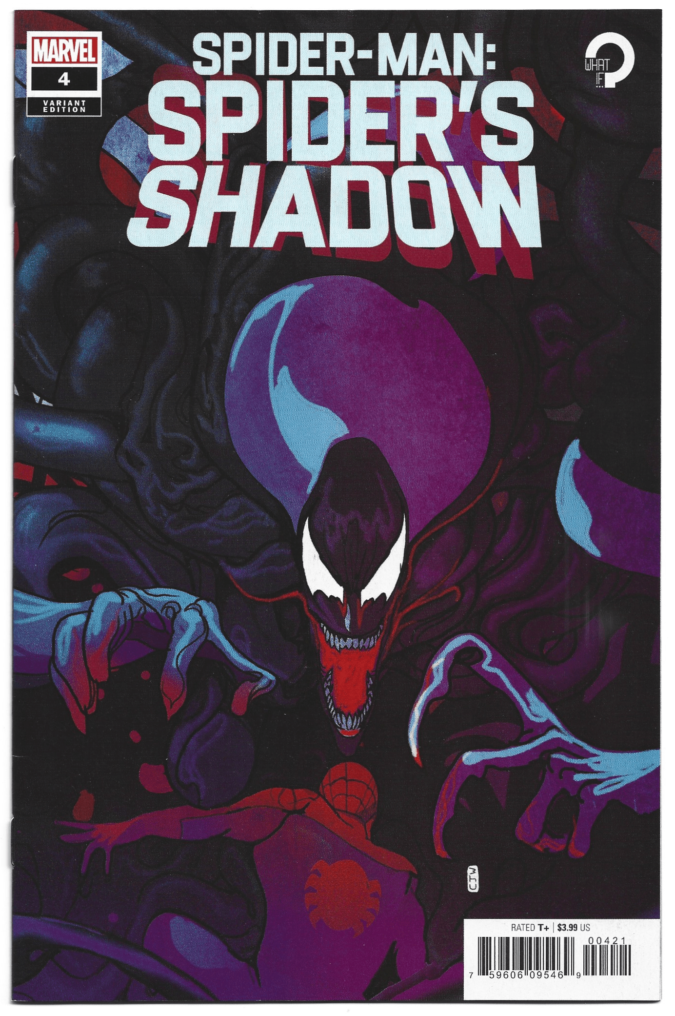 Spider-Man Spider's Shadow #4 1:25 Ward Variant What If Marvel 2021 VF/NM