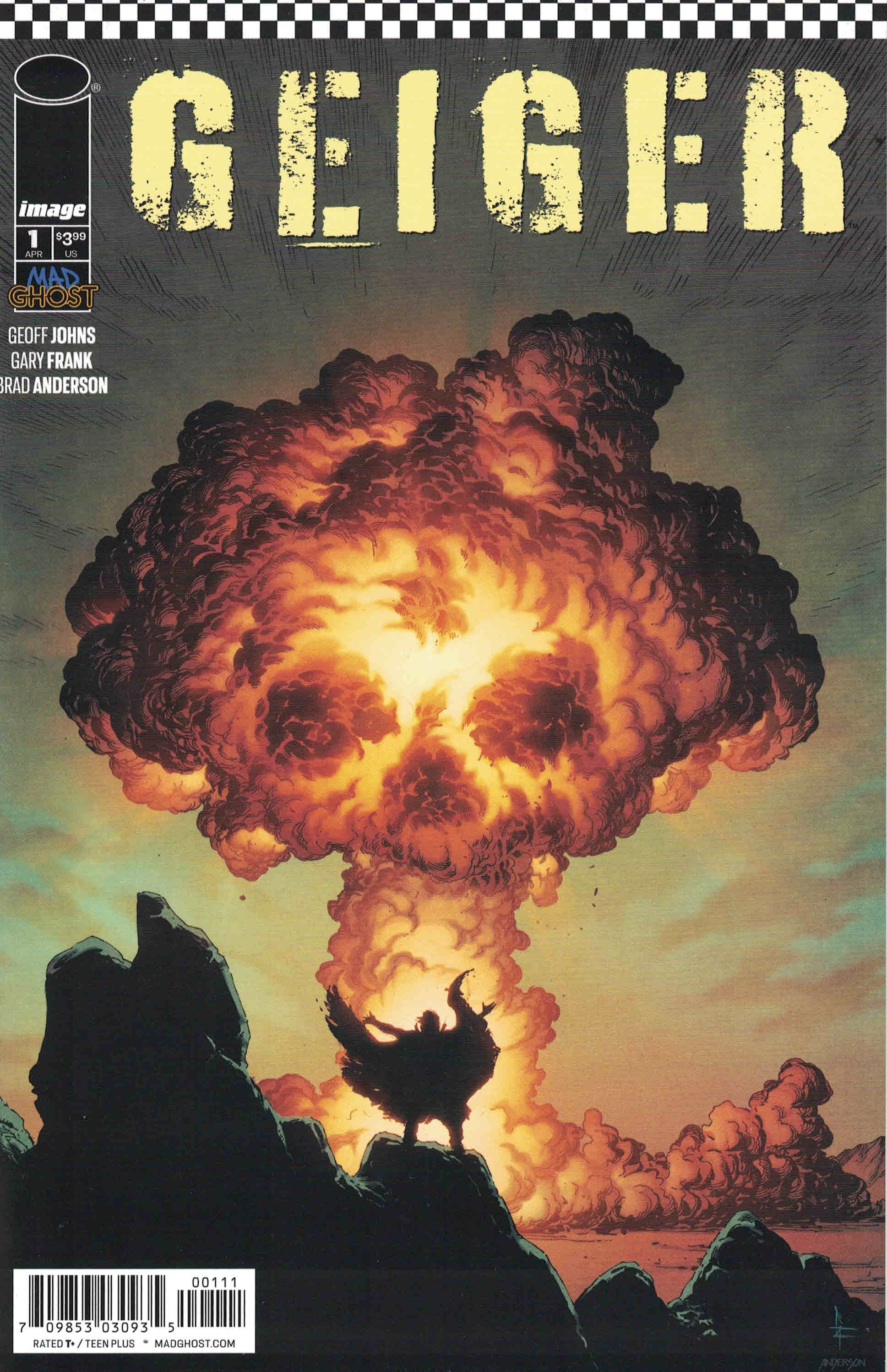 Geiger #1 Cover A 1st Print Gary Frank Geoff Johns Image 2021