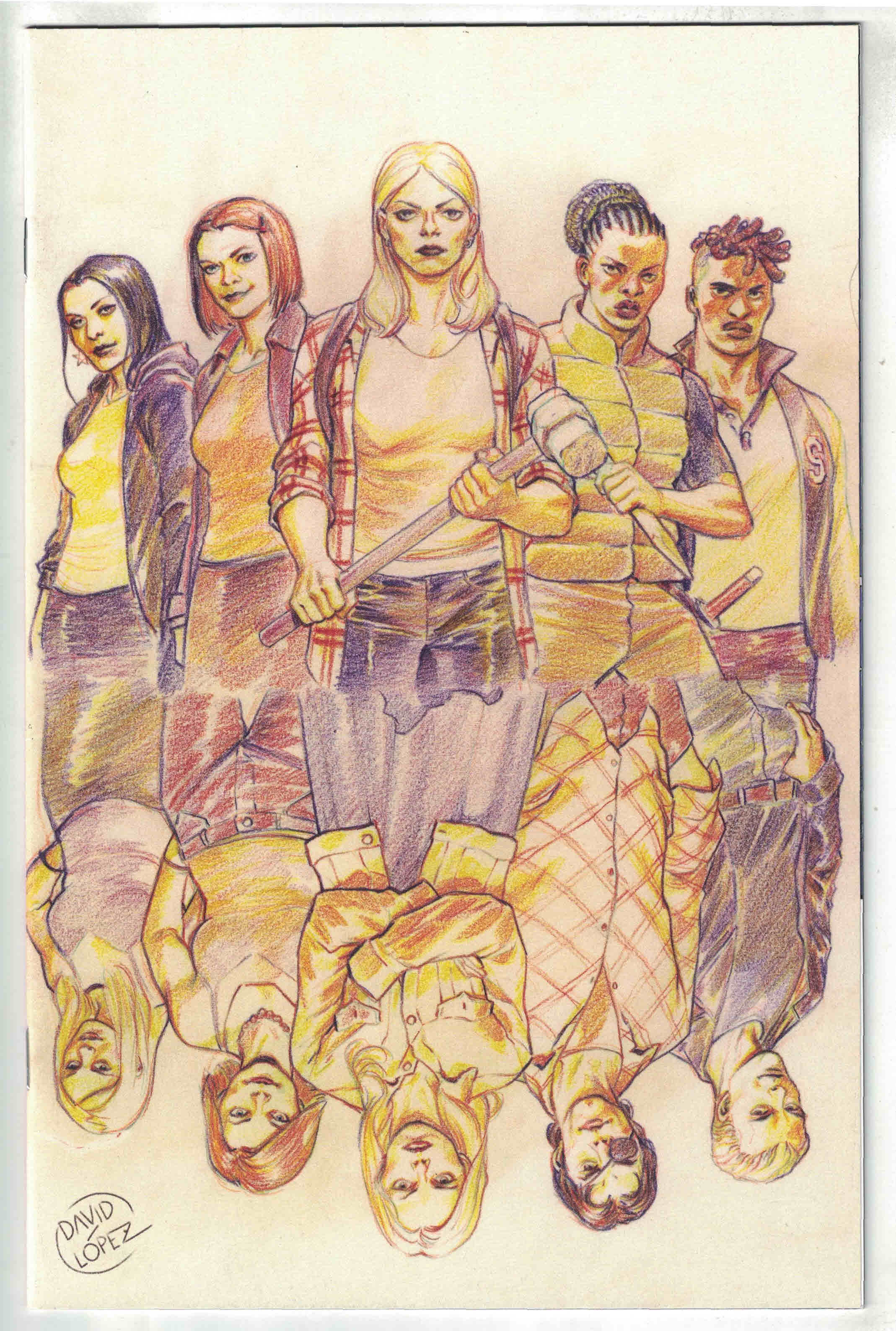 Buffy the Vampire Slayer #24 1:25 David Lopez Virgin Variant Boom 2019 VF/NM