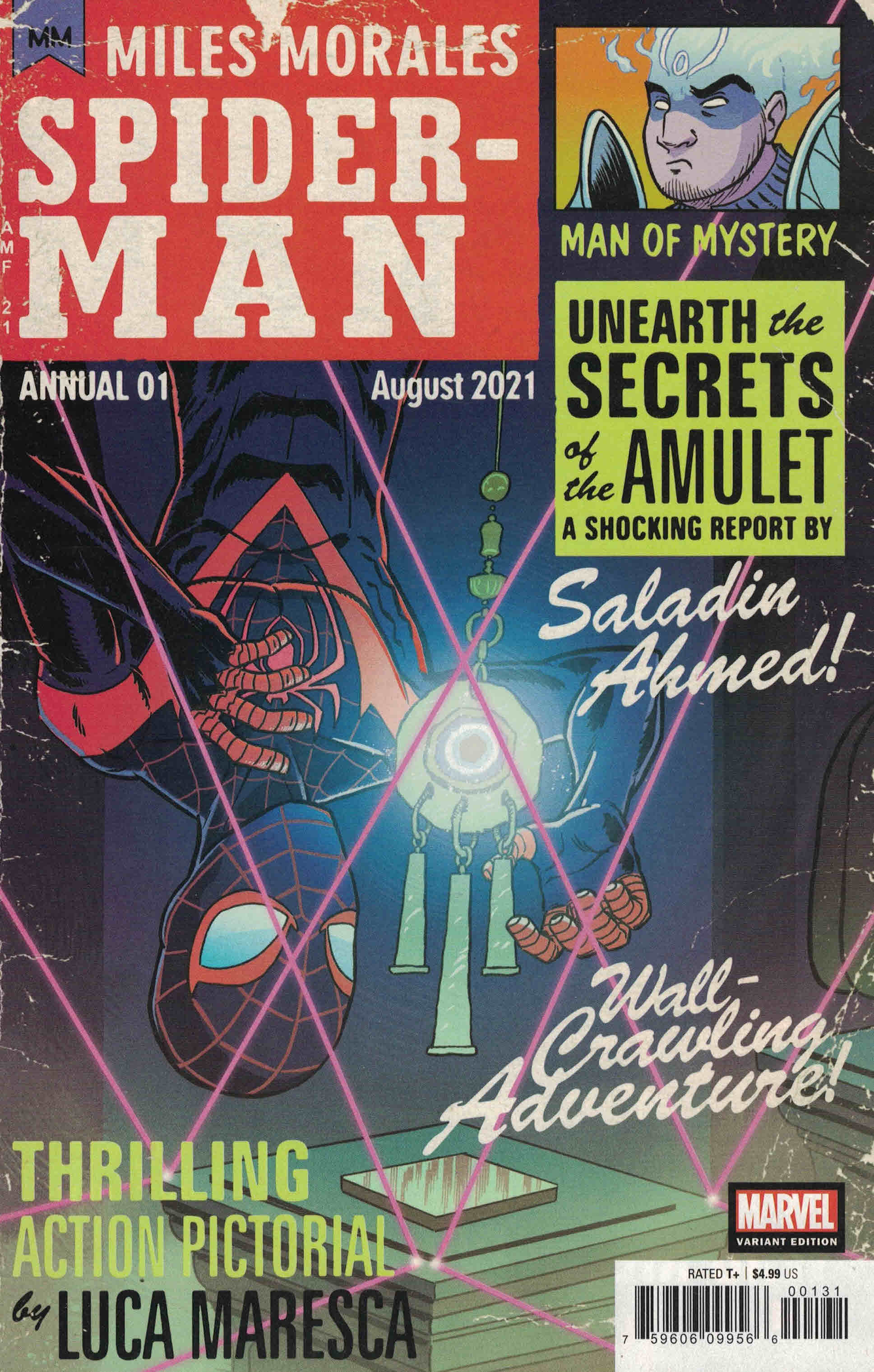 Miles Morales Spider-Man Annual #1 1:25 Fleecs Variant Marvel 2021