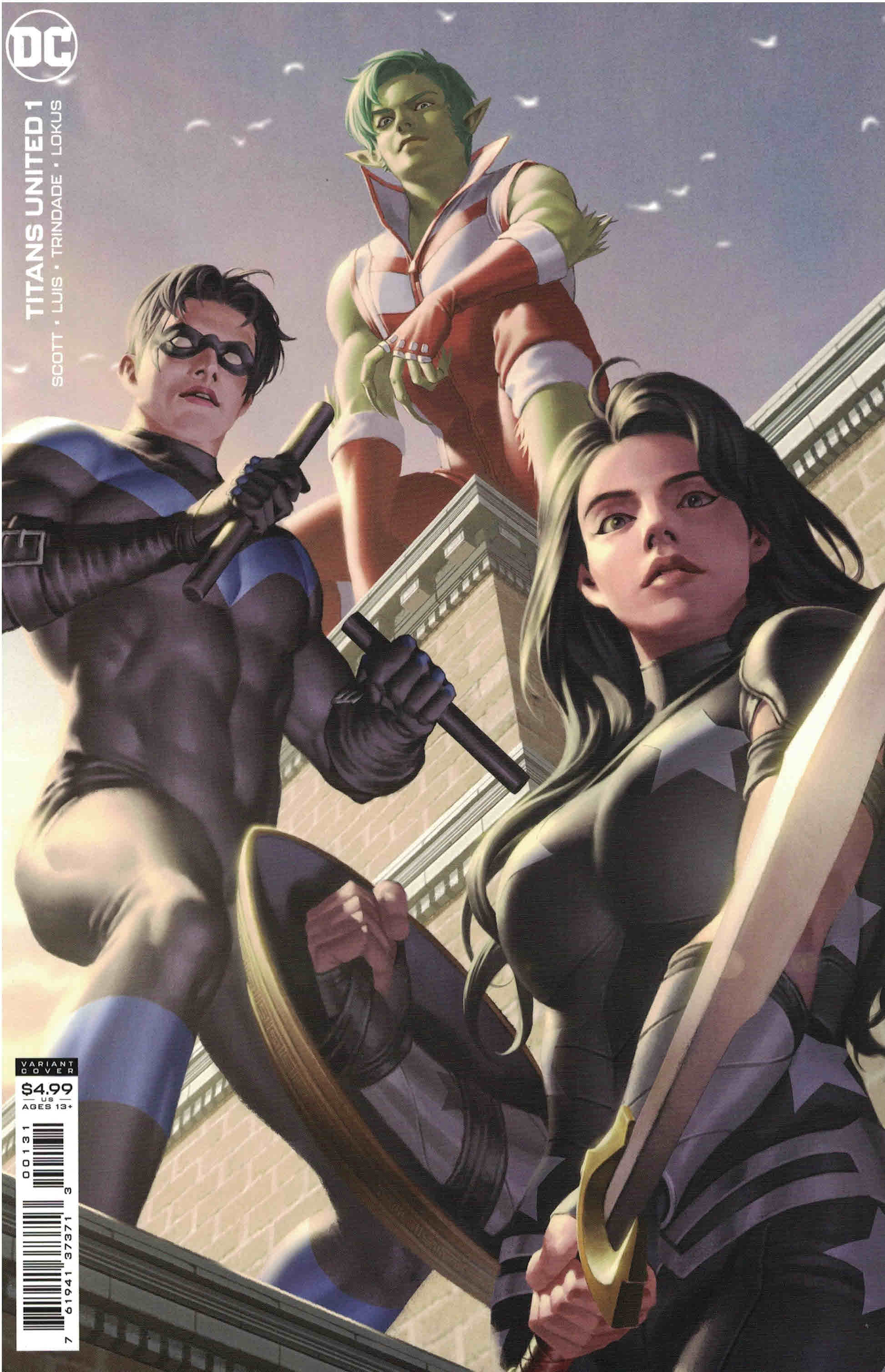 Titans United #1 1:25 Junggeun Yoon Variant DC 2021