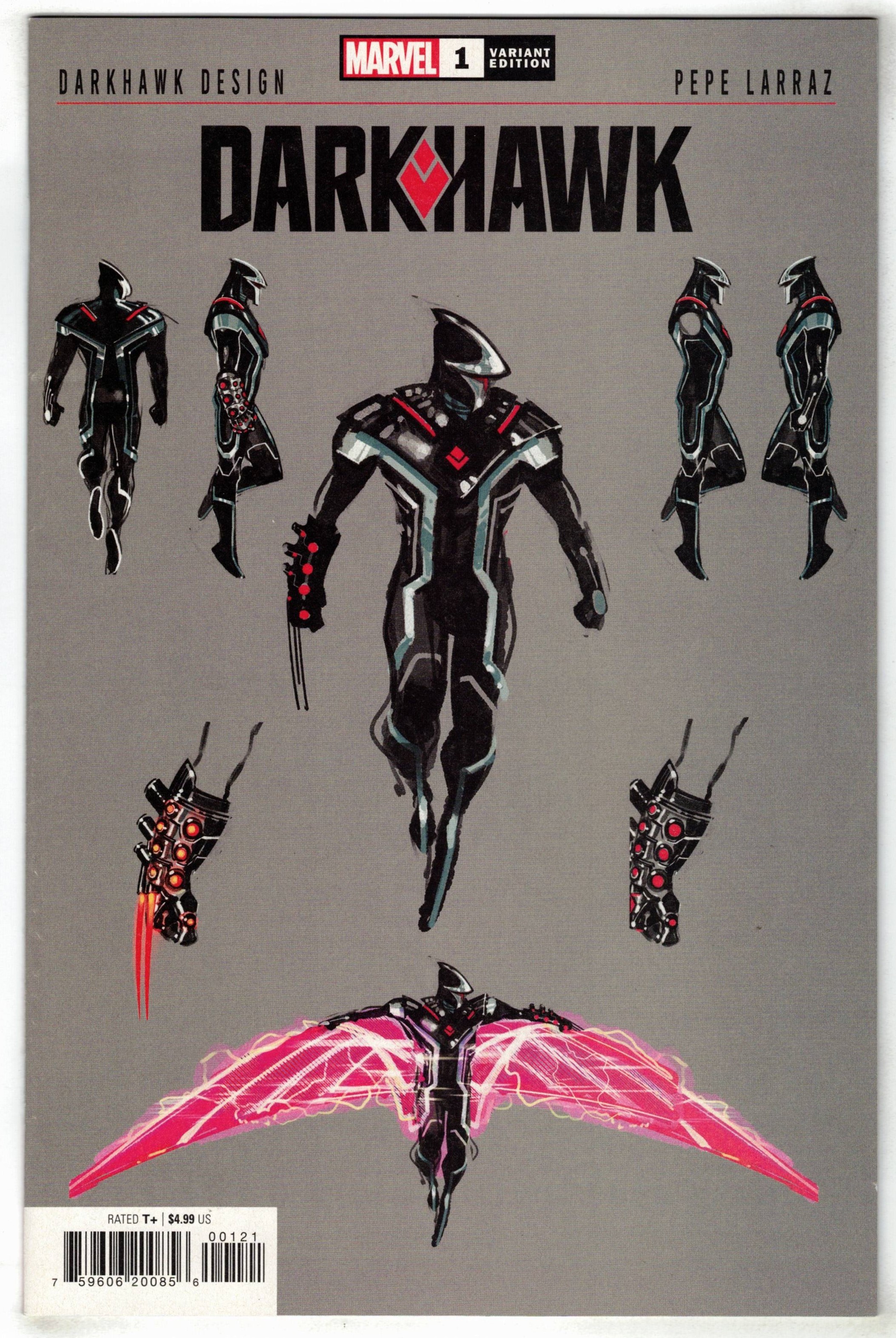 Darkhawk #1 1:10 Larraz Design Variant Marvel 2021 Higgins VF/NM