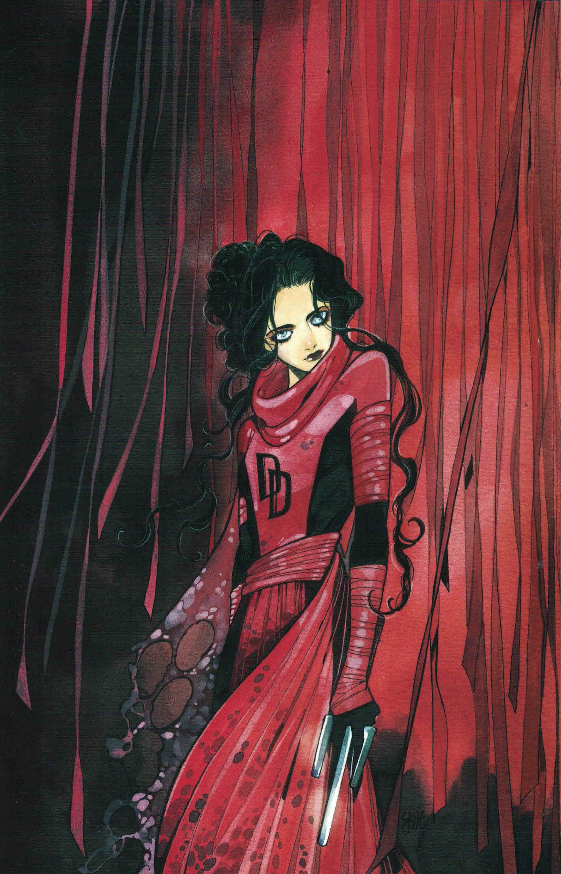 Devils Reign #1 1:200 Peach Momoko Virgin Elektra Daredevil Variant Marvel 2021