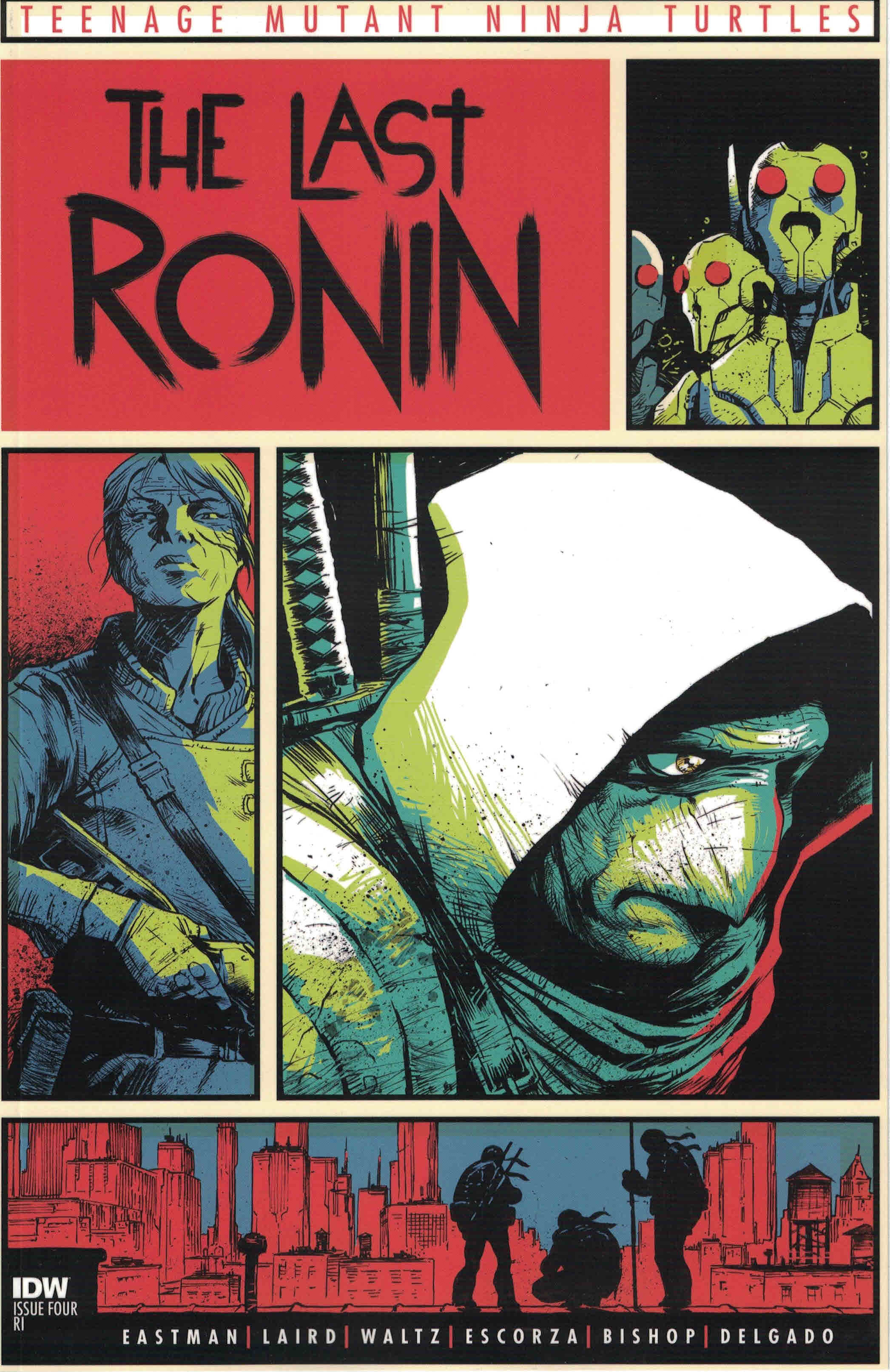 Teenage Mutant Ninja Turtles Last Ronin #4 1:10 Wachter Variant IDW 2020 Eastman