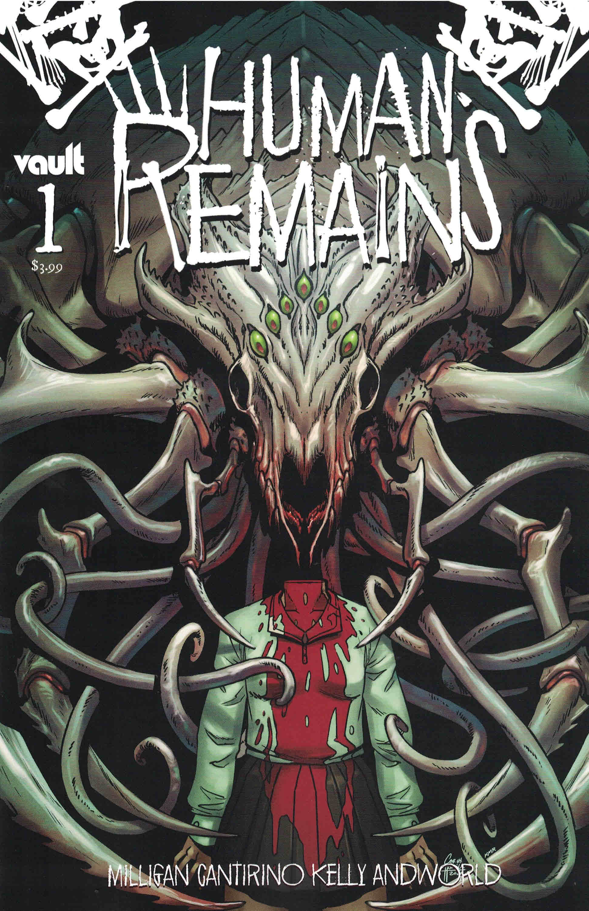 Human Remains #1 1:15 Corin Howell Variant Vault 2021