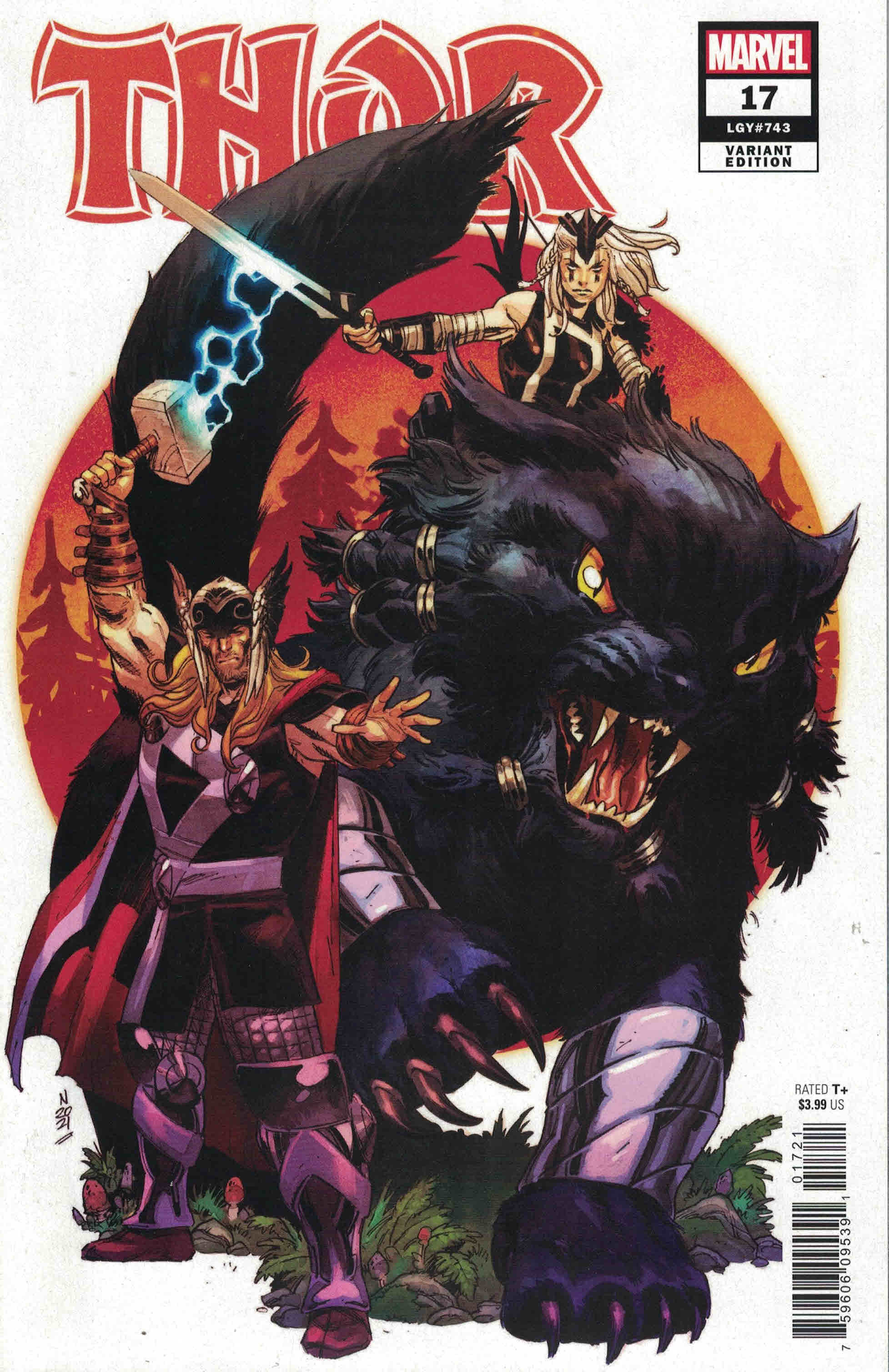 Thor #17 1:25 Nic Klein Variant Donny Cates Marvel 2020