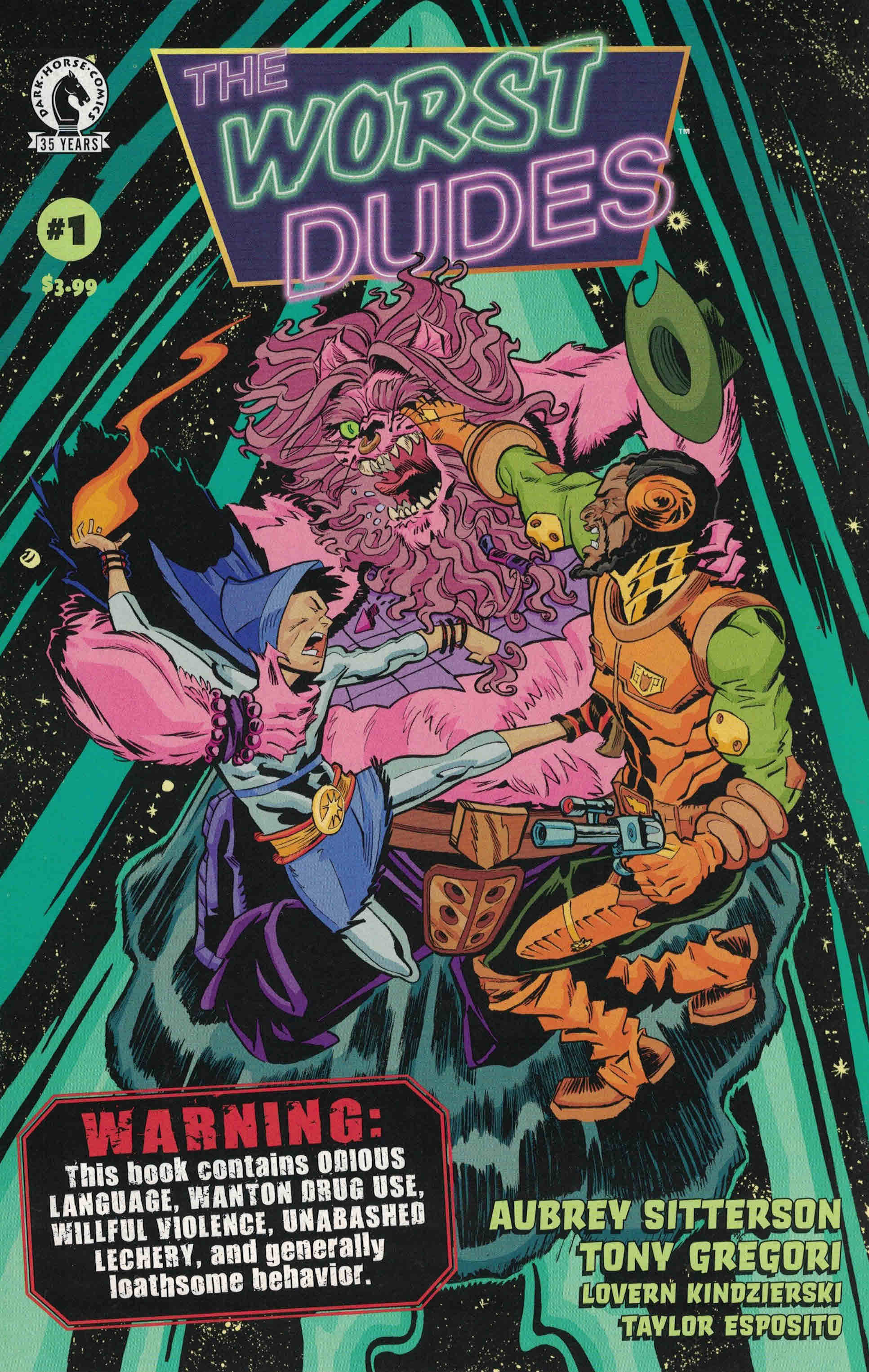 Worst Dudes #1 Gregori Cover Sitterson Dark Horse 2021