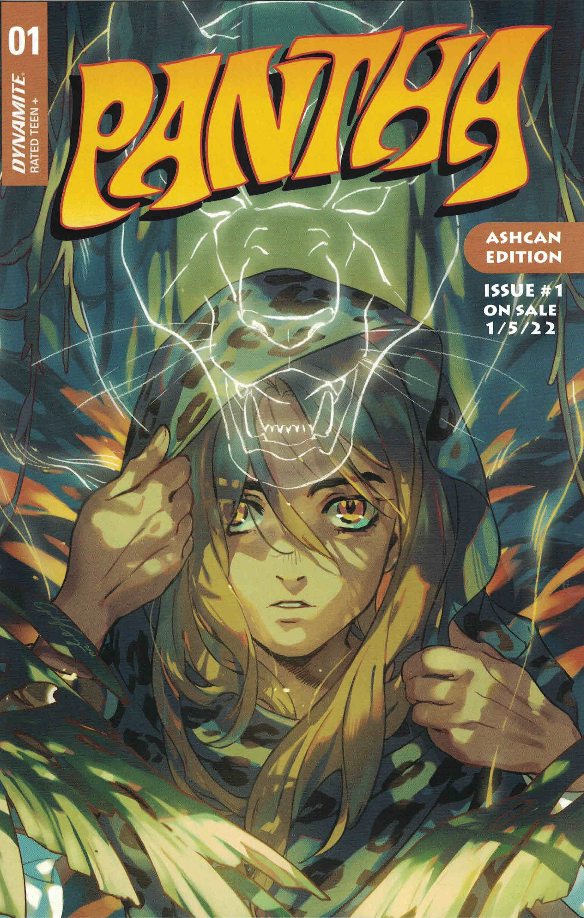 Pantha #1 Ashcan Edition Judy Jong Cover Dynamite 2021