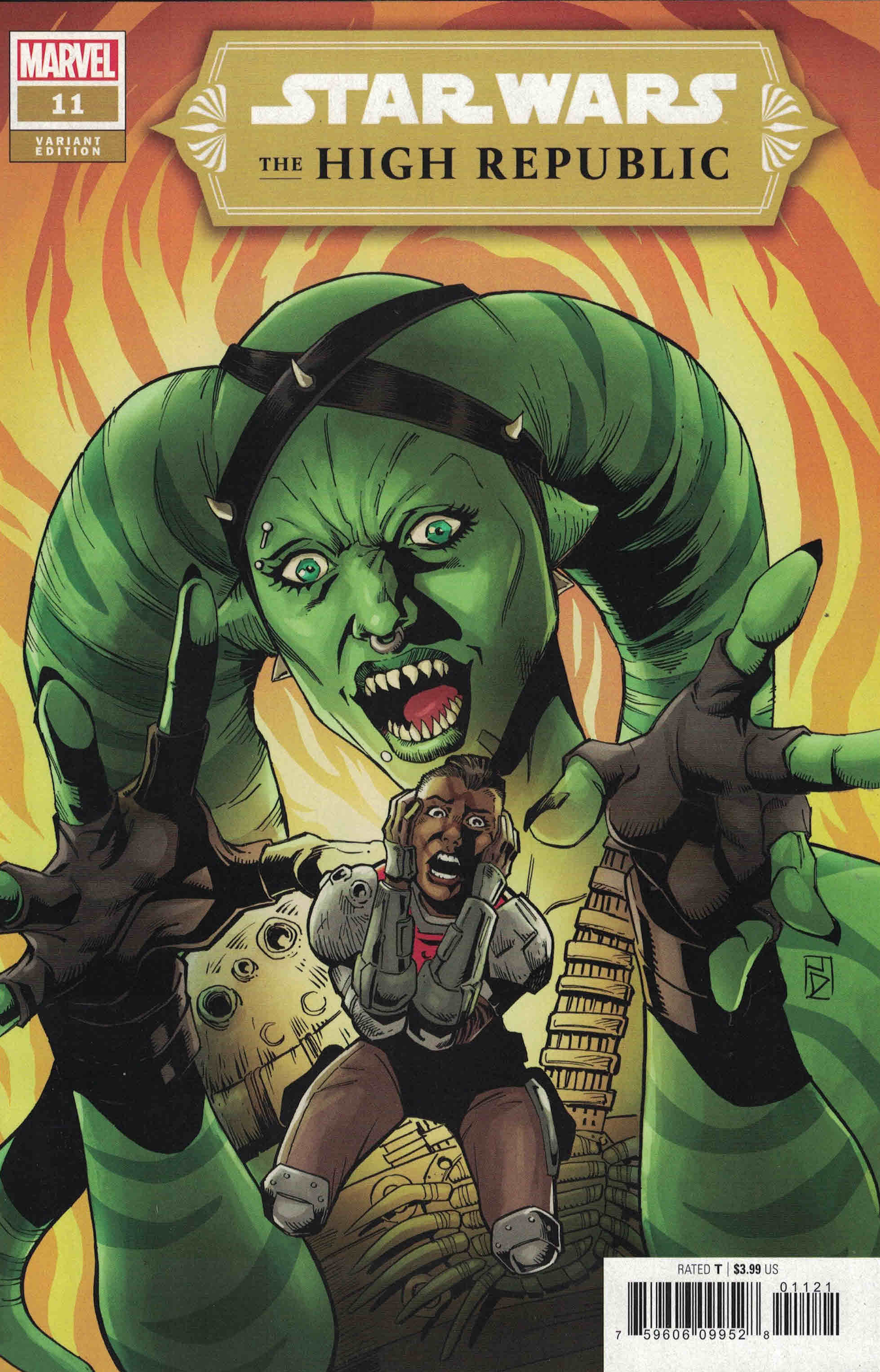 Star Wars High Republic #11 1:25 Jan Duursema Variant Marvel 2021