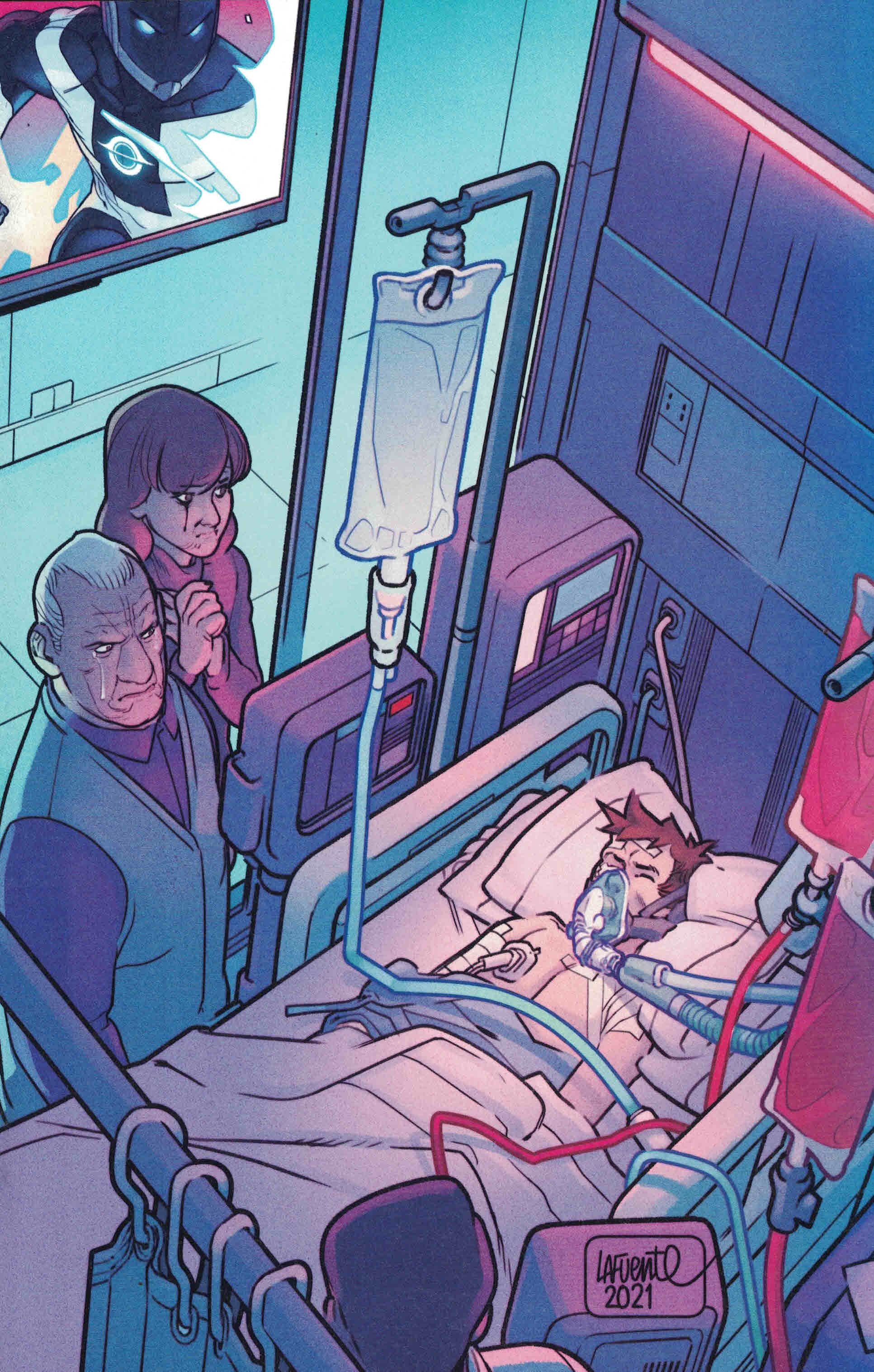 Radiant Black #9 1:25 Lafuente Virgin Variant Image 2021