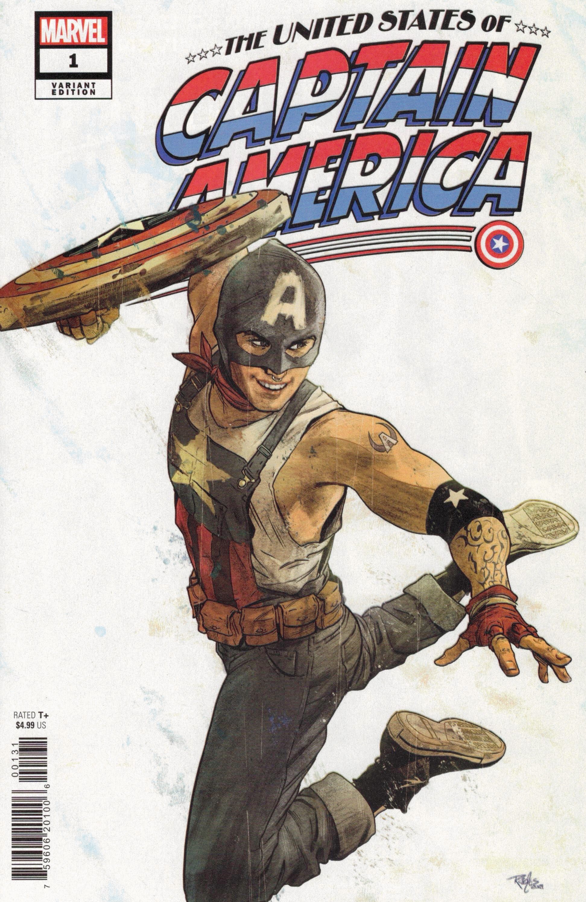 United States of Captain America #1 1:25 Nick Robles Variant Marvel 2021