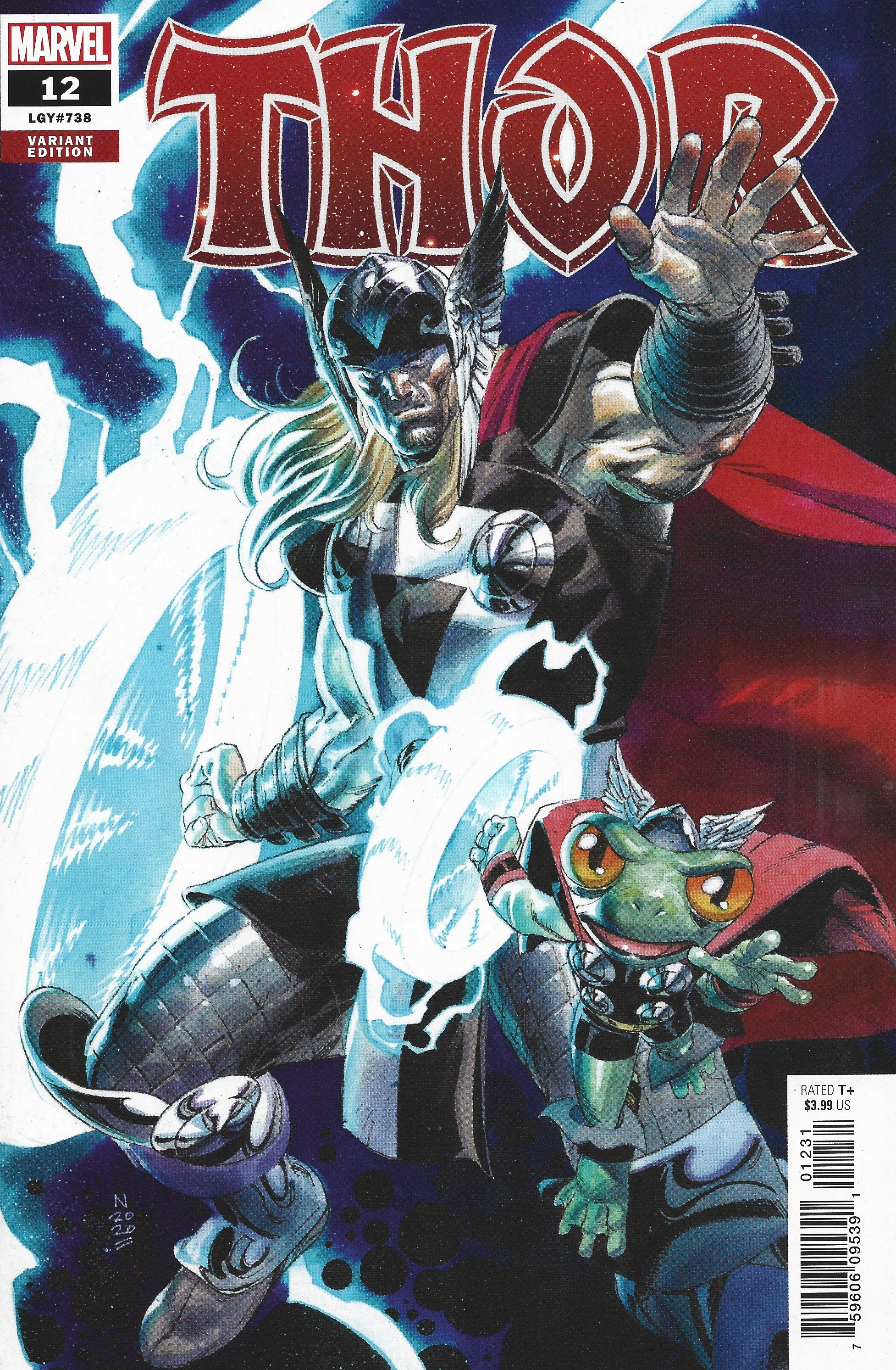Thor #12 1:25 Nic Klein Variant Throg Marvel 2020 Donny Cates