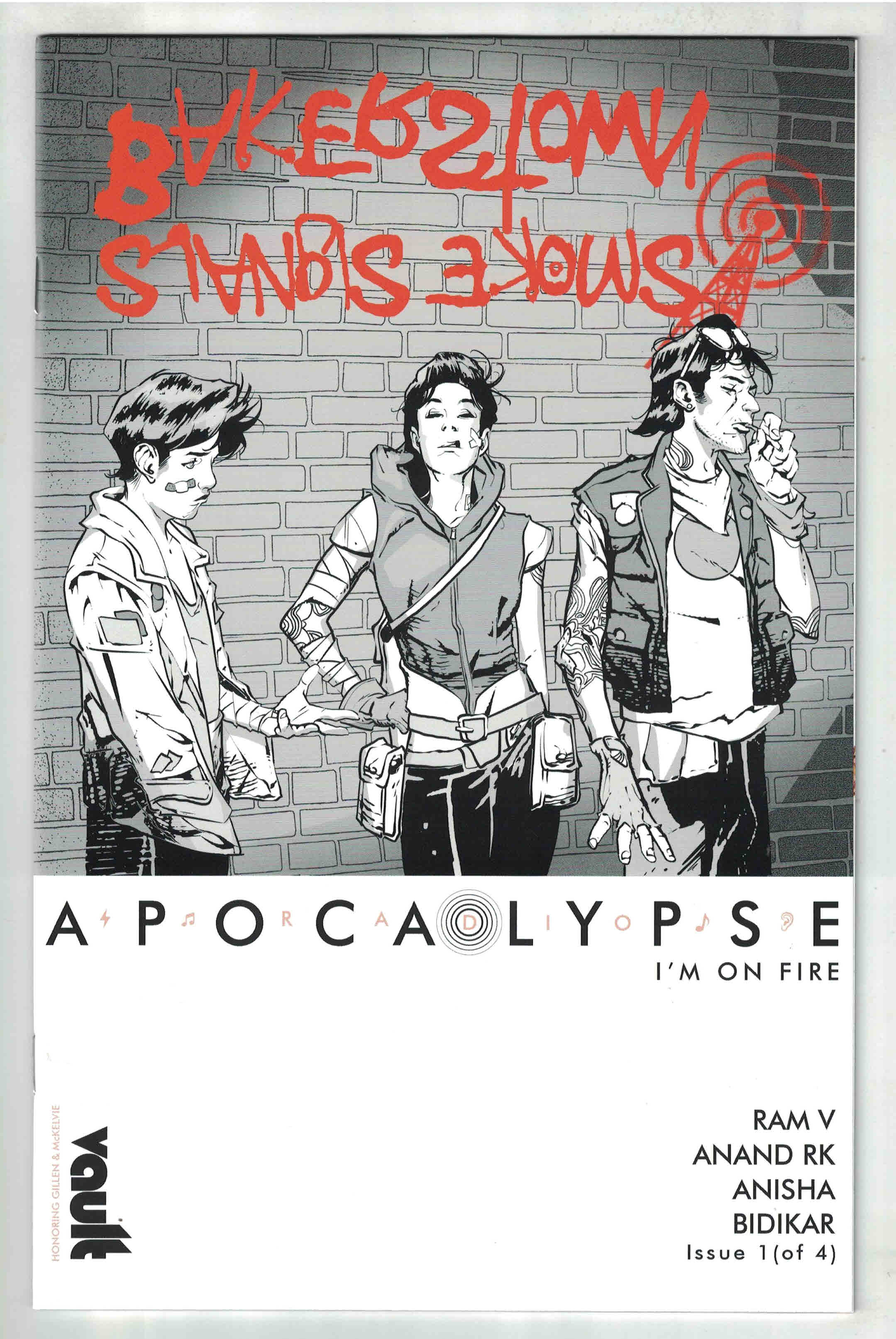 Radio Apocalypse #1 1:5 Tim Daniel Variant Ram V Vault 2021 VF/NM