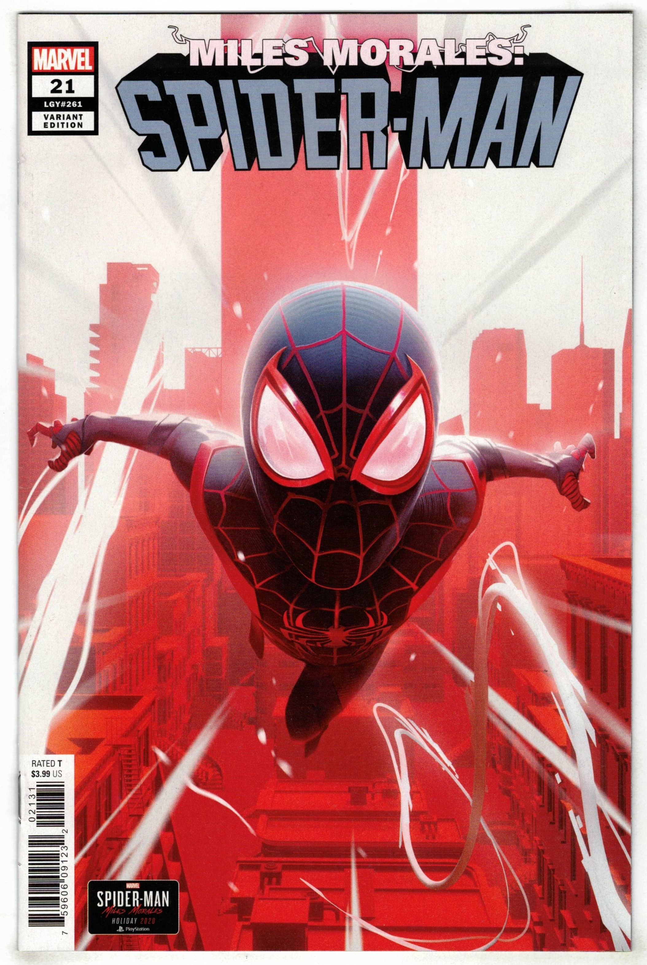 Miles Morales Spider-Man #21 1:10 Brian Horton Variant Marvel 2019 VF/NM
