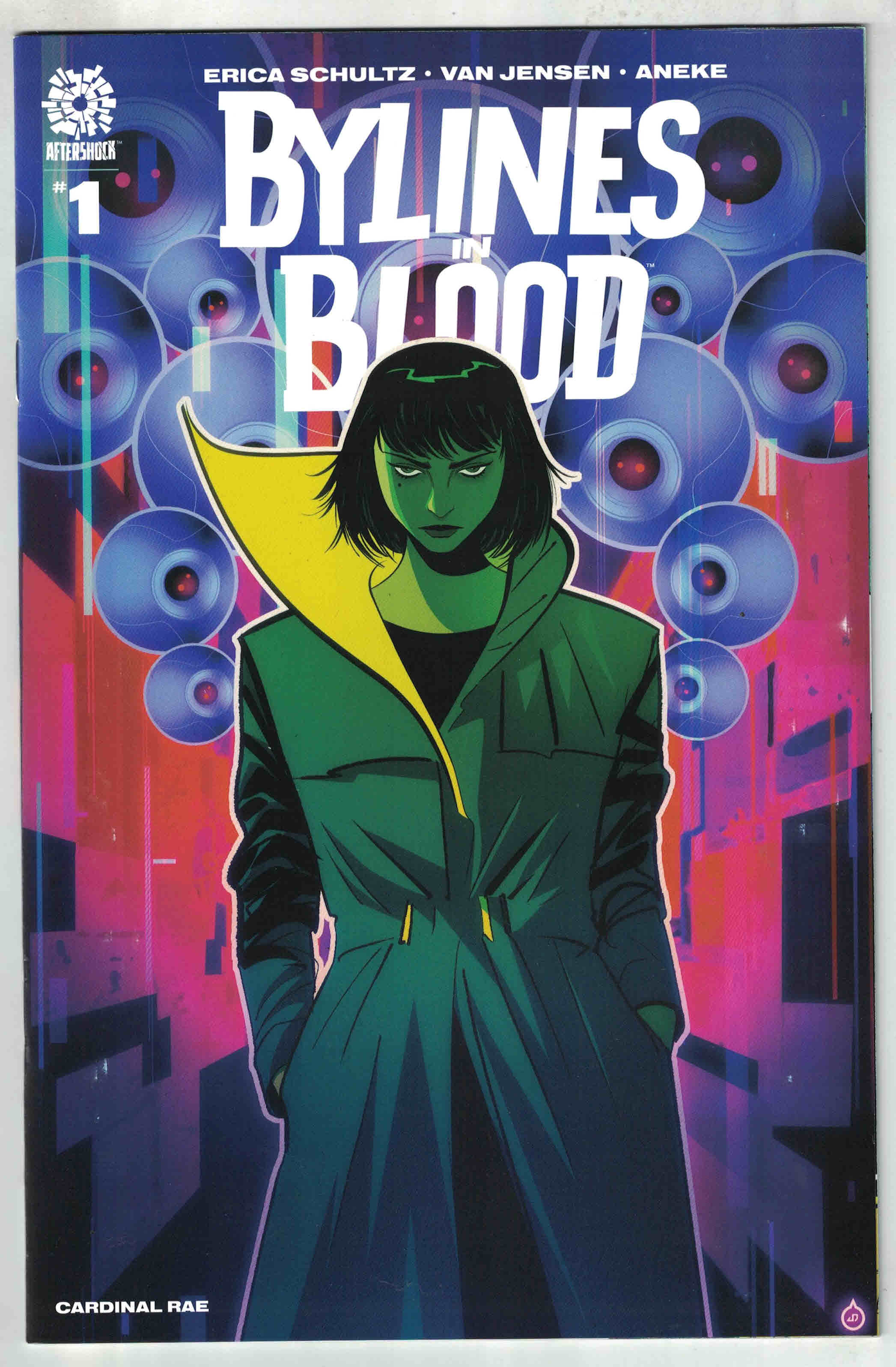 Bylines in Blood #1 1:15 Juan Doe Variant Aftershock 2022 Van Jensen VF/NM