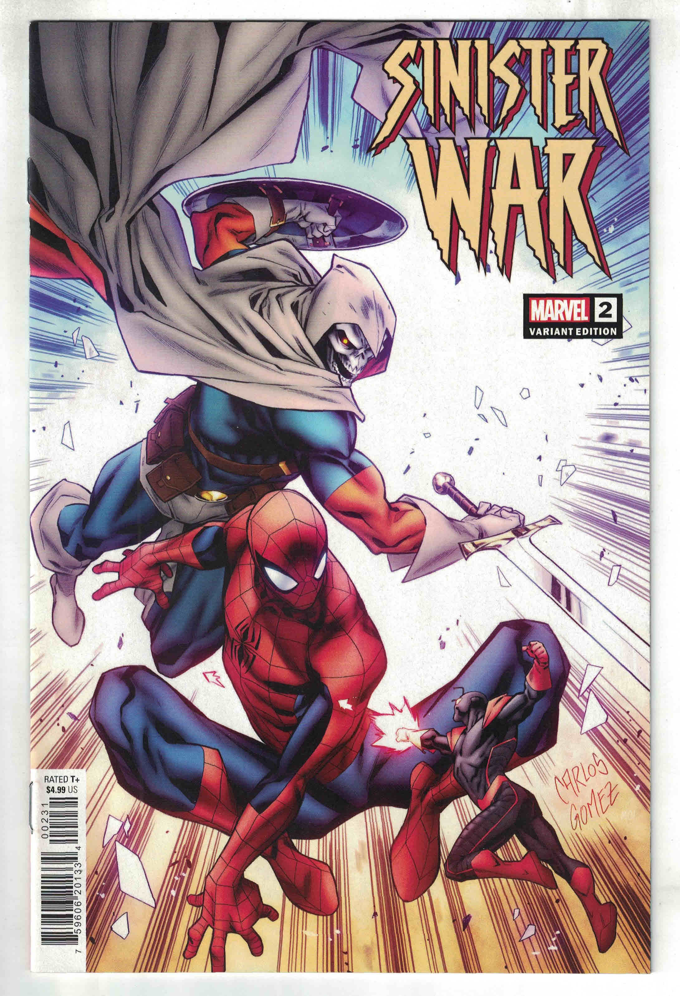 Sinister War #2 1:25 Gomez Variant Spencer Bagley Marvel 2021 VF/NM