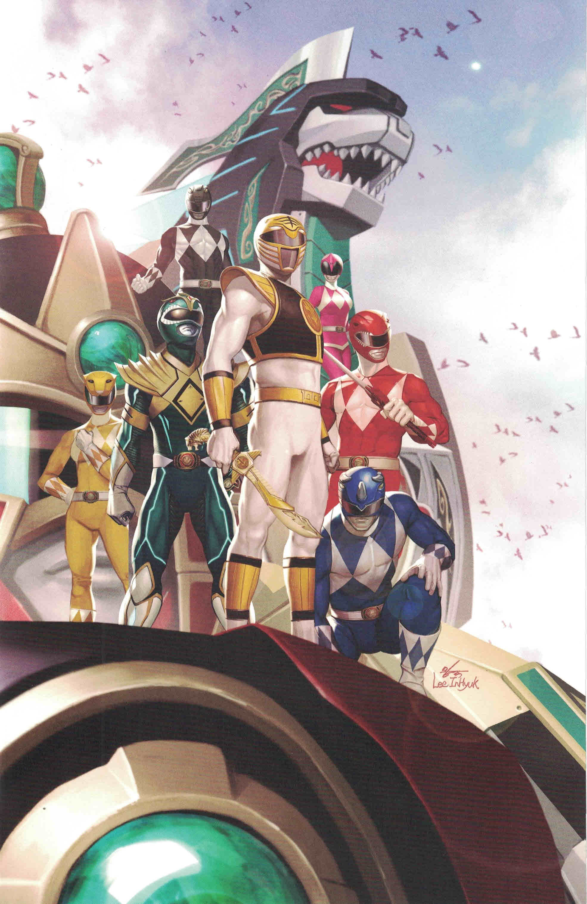 Mighty Morphin #16 1:10 InHyuk Lee Virgin Variant Boom 2020