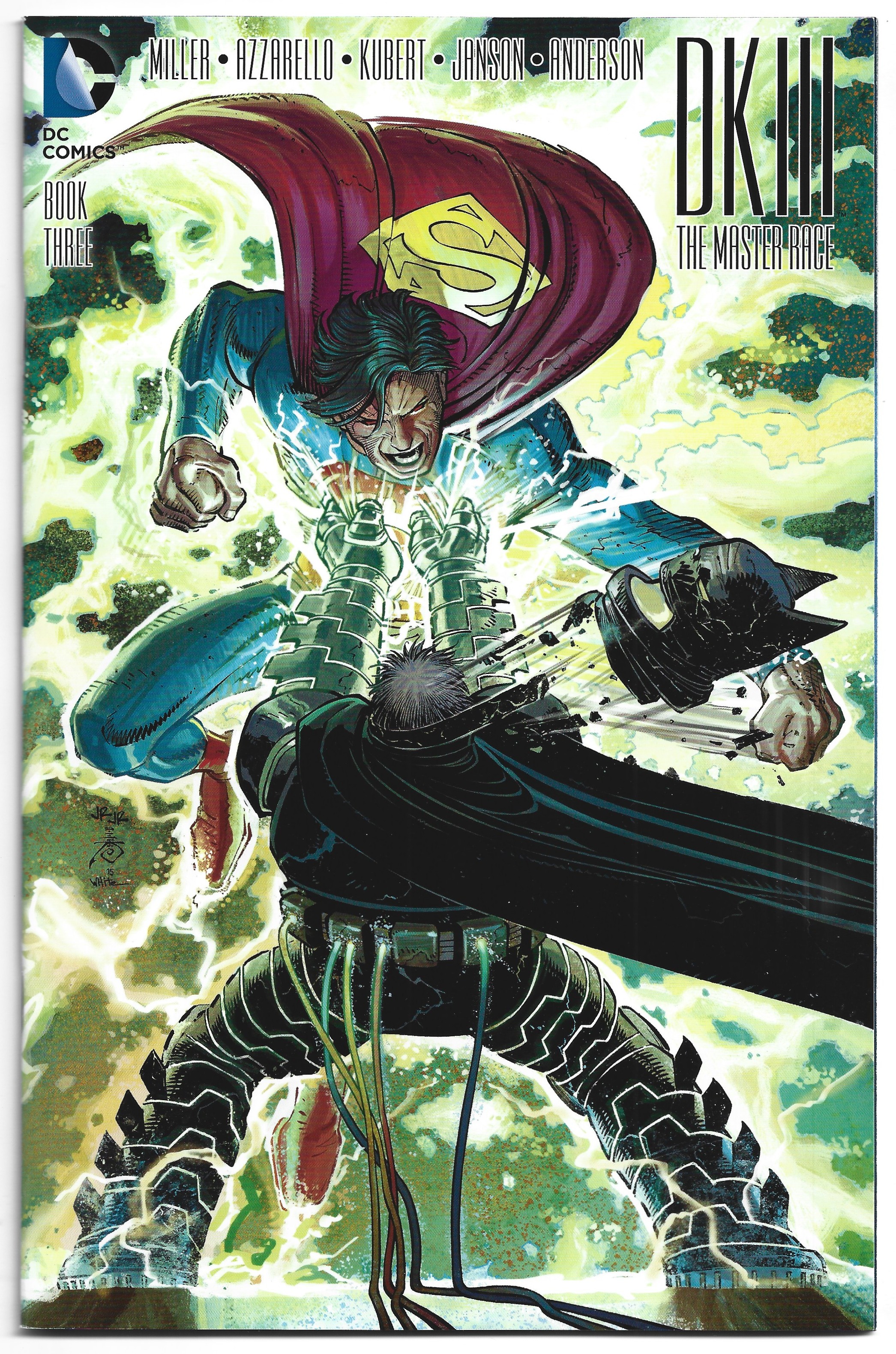 Dark Knight III Master Race #3 1:50 John Romita Jr Variant DC DK3 Batman VF/NM