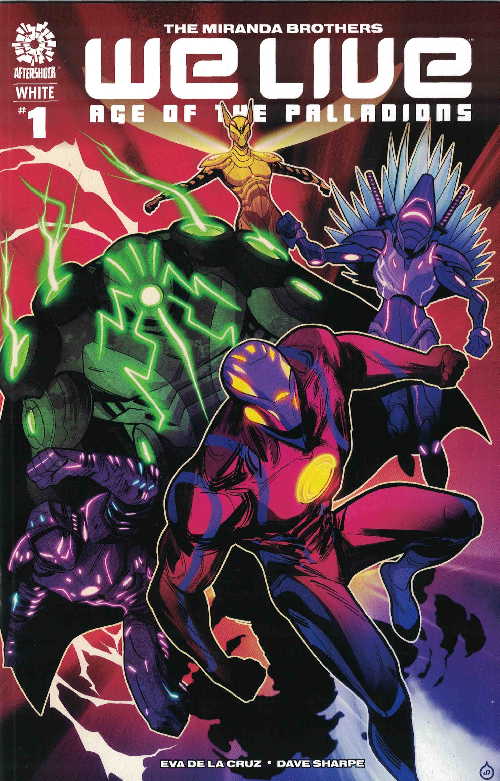 We Live Age of the Palladions White #1 1:15 Juan Doe Variant Aftershock 2022