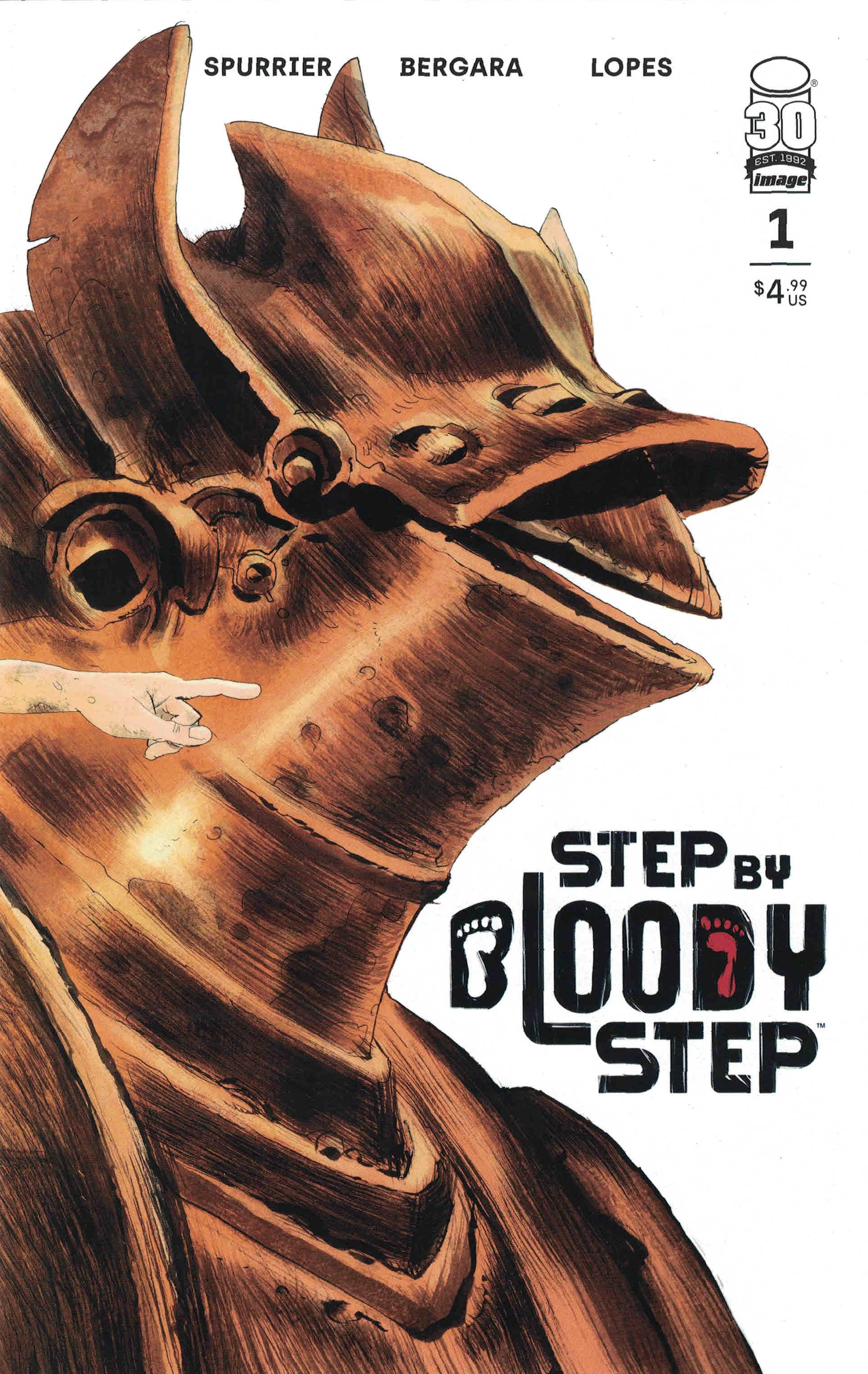 Step by Bloody Step #1 1:10 Matias Bergara Variant Image 2022