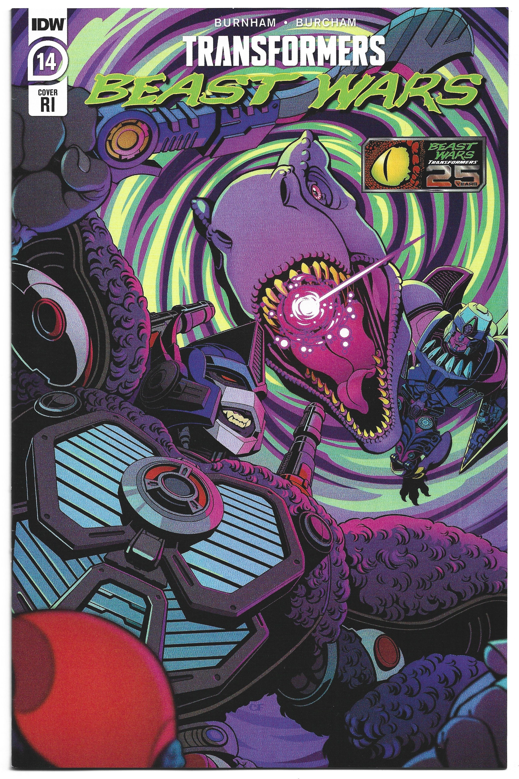 Transformers Beast Wars #14 1:10 Camila Fortuna Variant IDW 2021 VF/NM