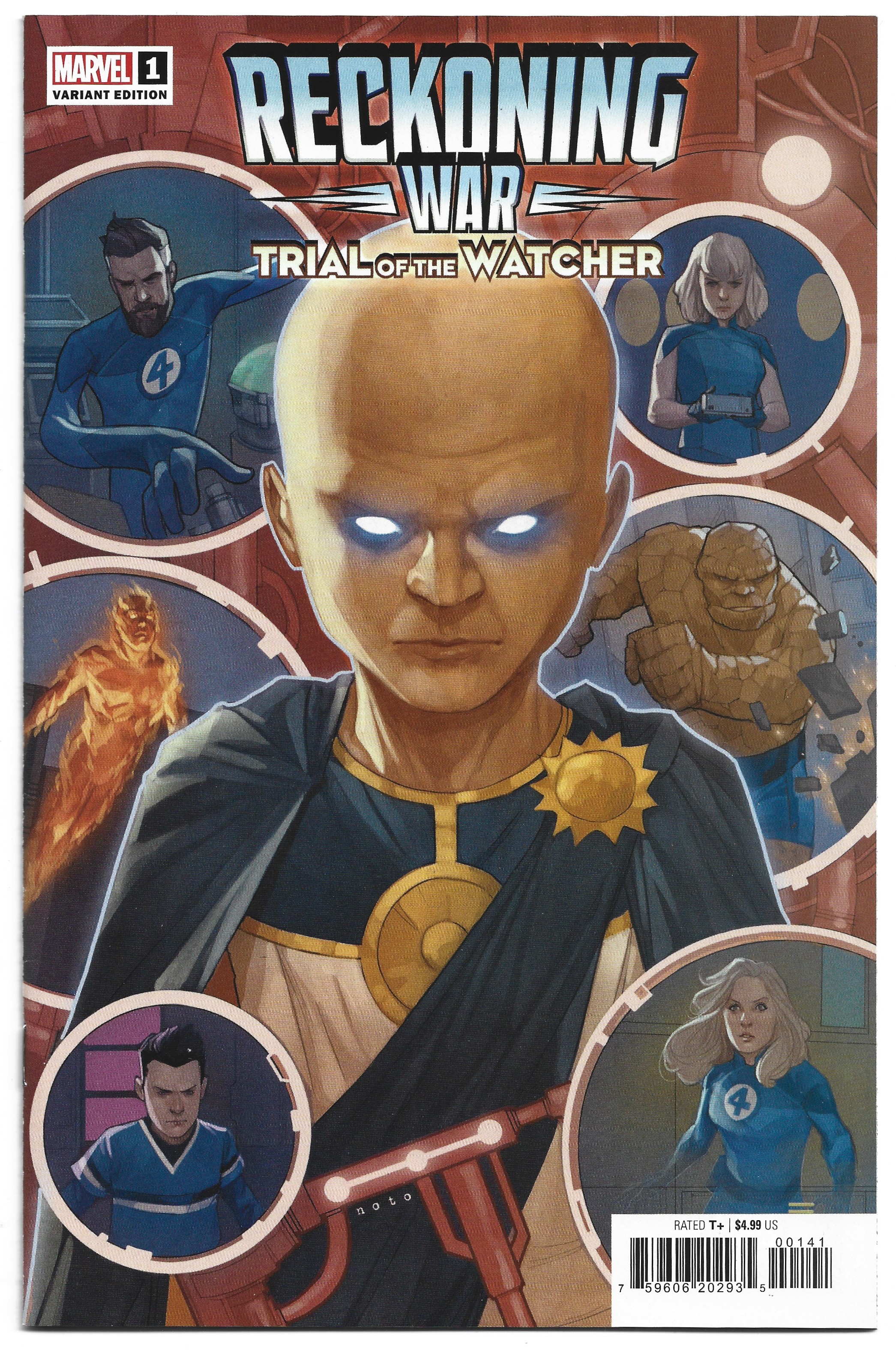 Reckoning War Trial of the Watcher #1 1:25 Phil Noto Variant Marvel 2022 VF/NM
