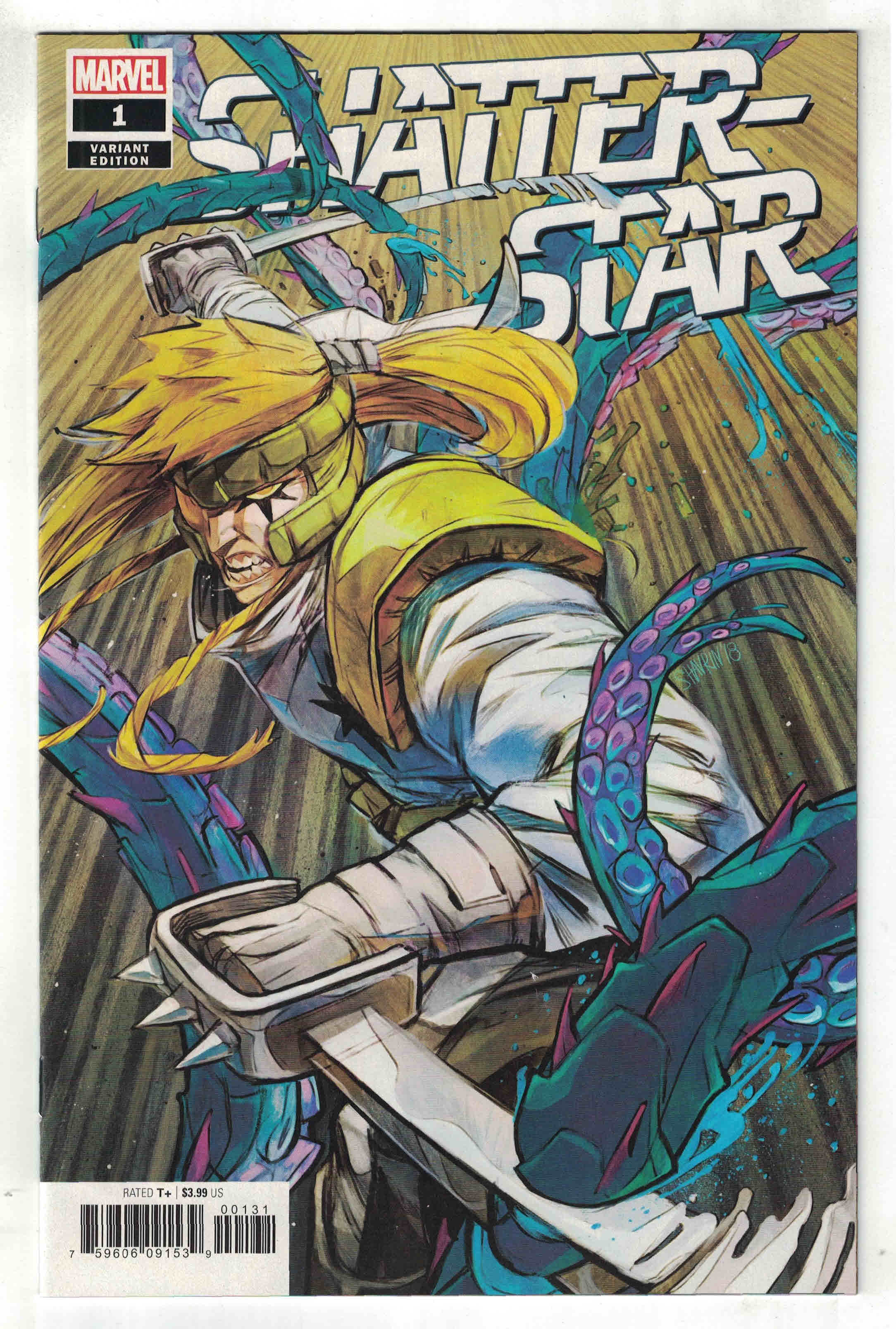 Shatterstar #1 1:50 Ivan Shavrin Variant Marvel 2018 NM