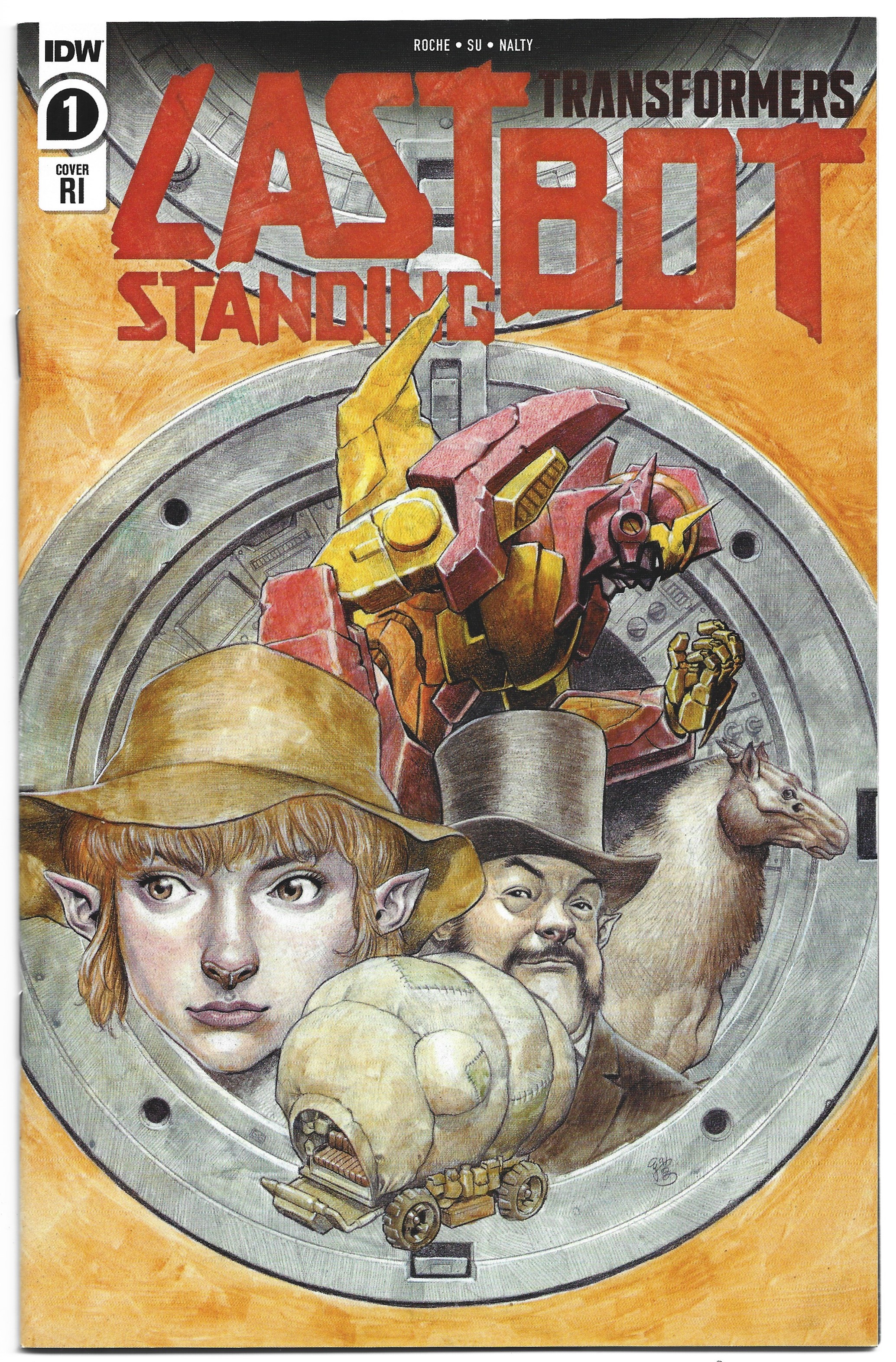 Transformers Last Bot Standing #1 1:10 EJ Su Variant IDW 2022 VF