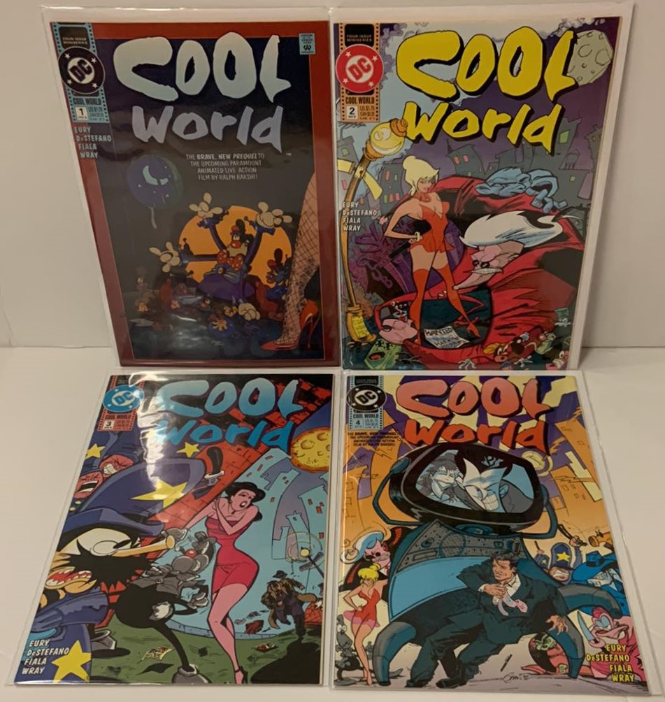 Cool World #1-4 Complete Prequel Series DC 1992 VF+ – Ultimate Comics
