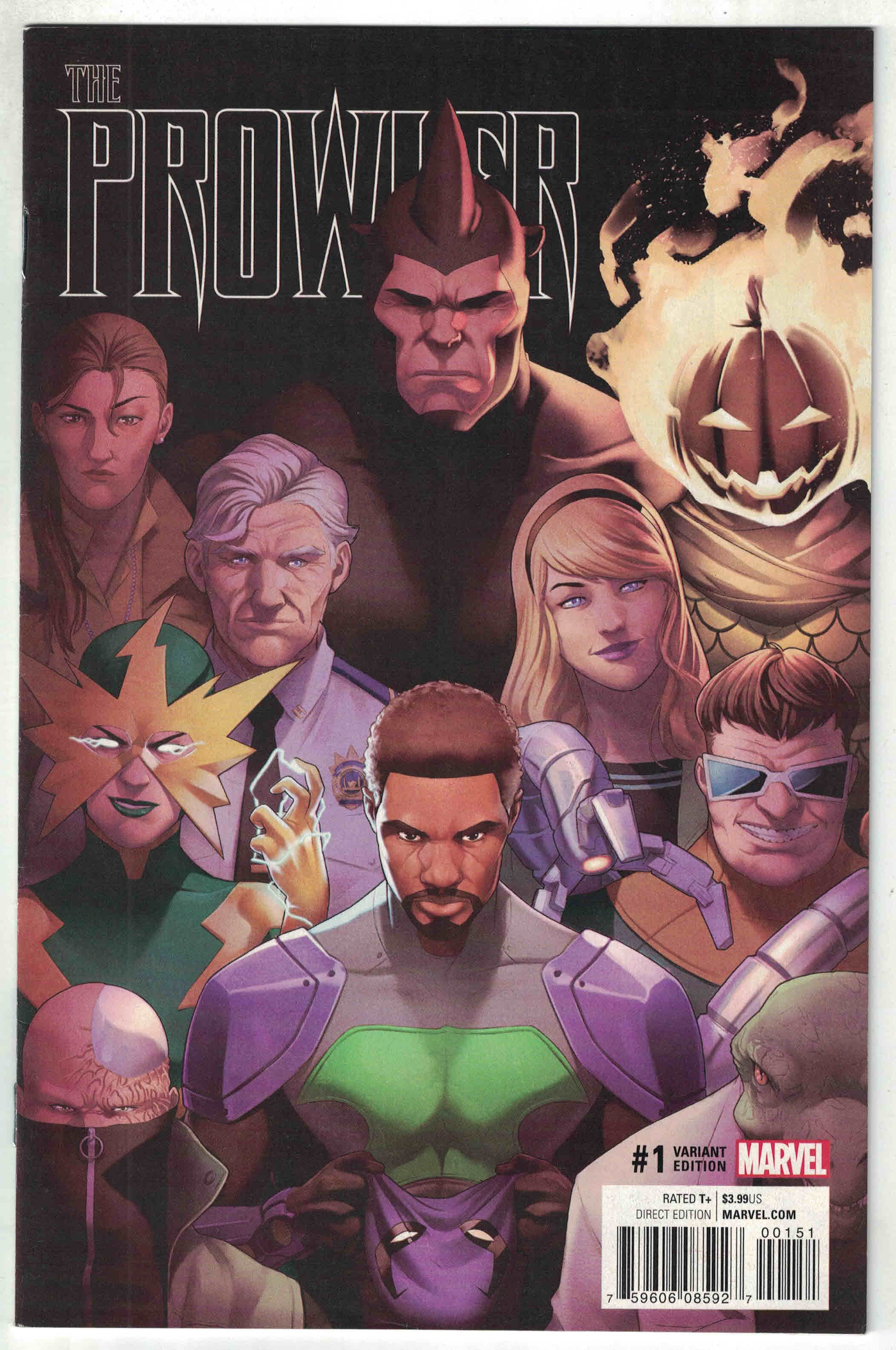 Prowler #1 1:25 Jamal Campbell Variant Clone Conspiracy Marvel Now 2016