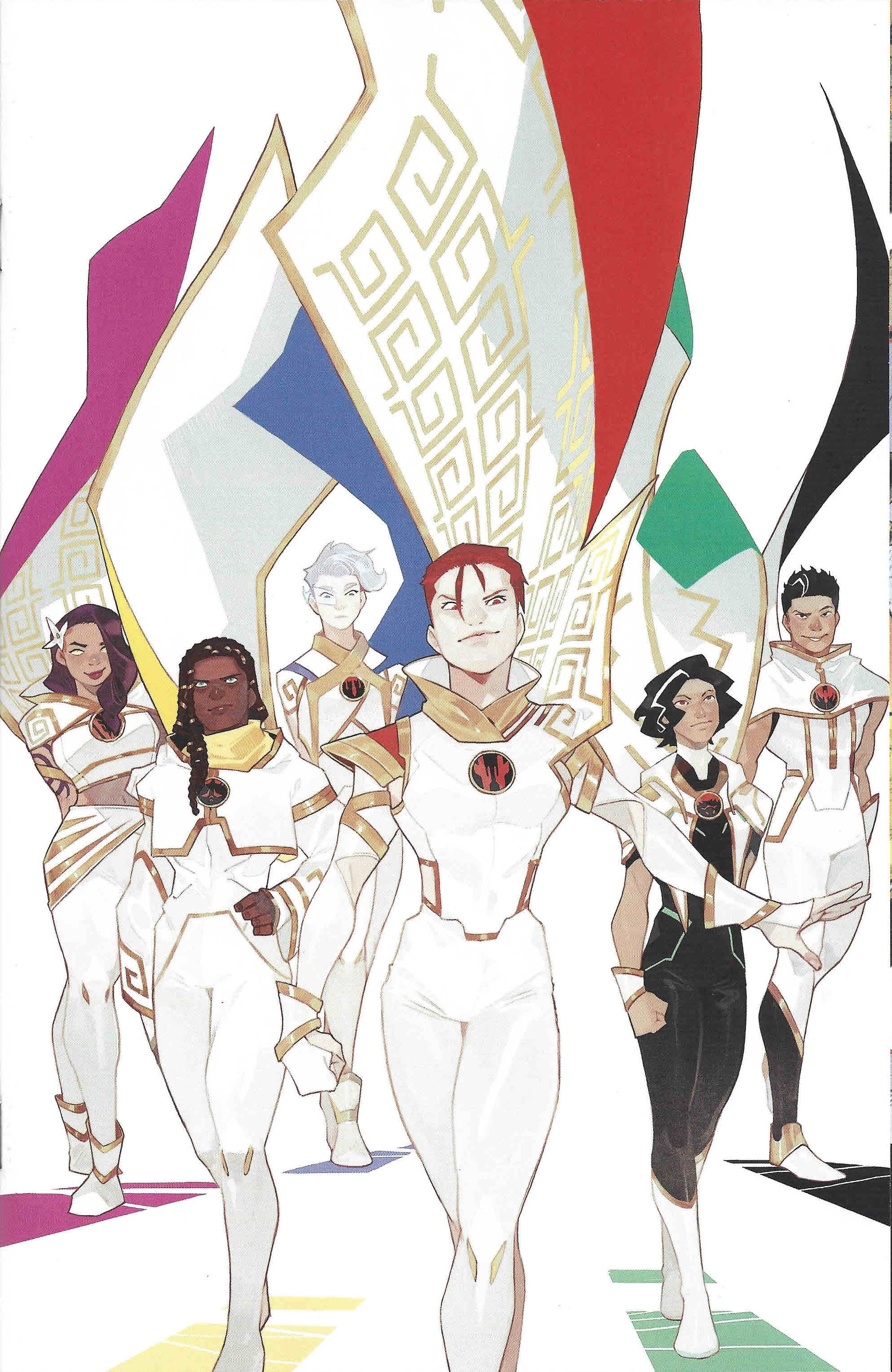 Power Rangers Universe #3 Unlockable Reveal Jo Migyeong Variant Boom 2021